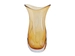 Vase Fluxus Glas Amber H: 37 cm Edg