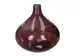 Vase Glas Burgund H: 21 cm Kersten