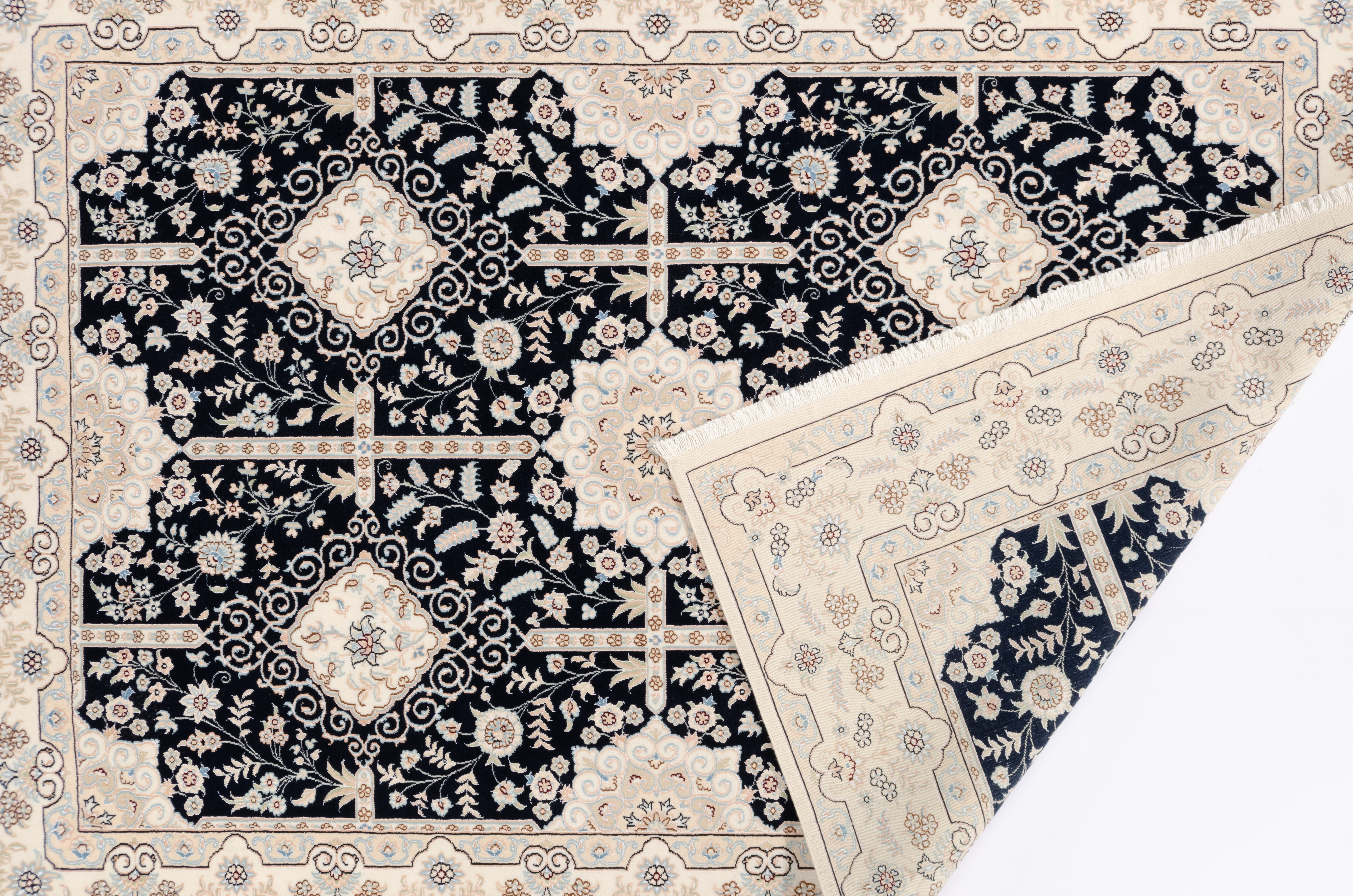 Klassischer Teppich Nain Fein Negra/ Farbe: Beige / Masse (BxT) :170x238 cm