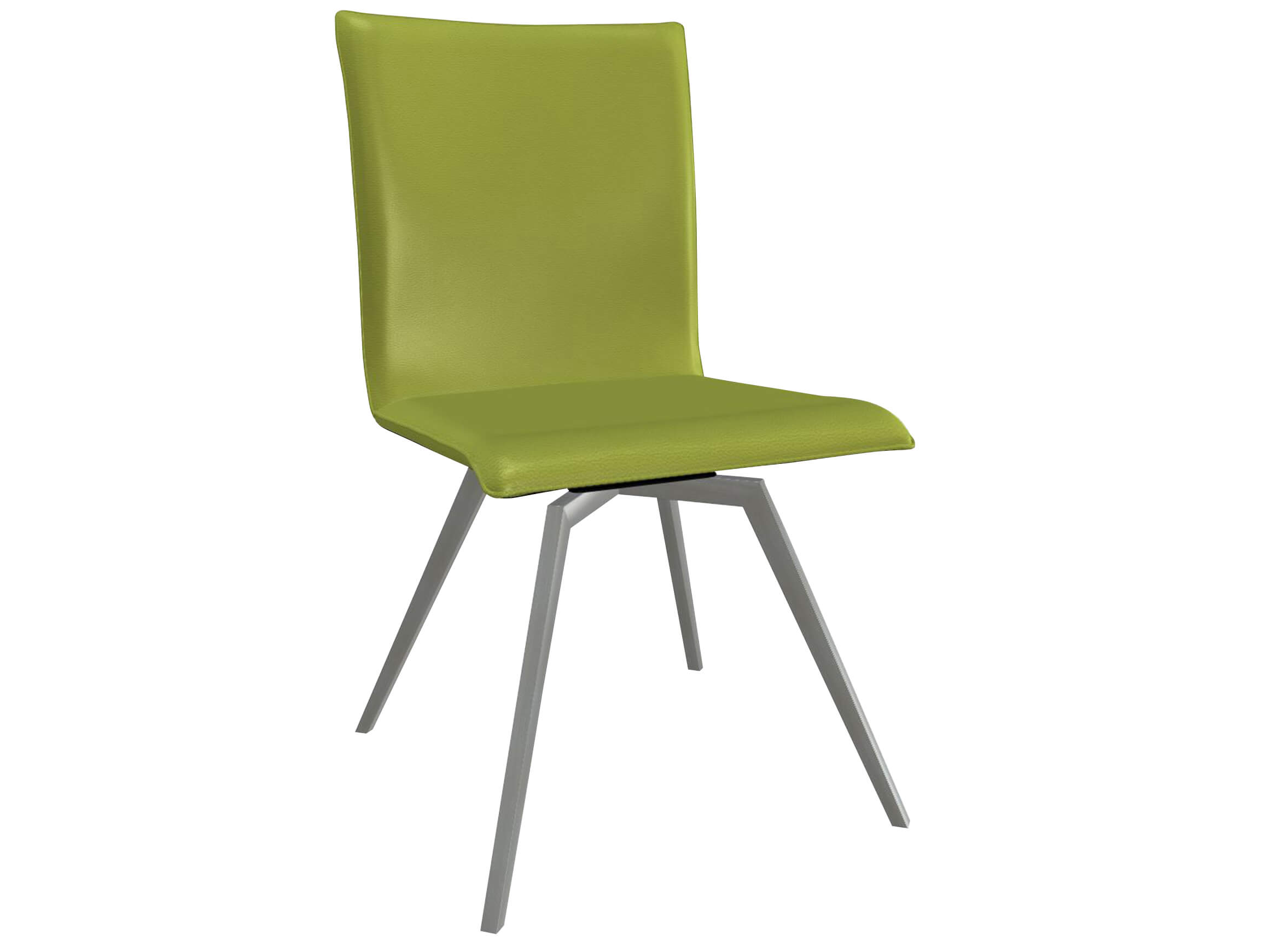 Damian swivel chair Trend chairs / Colour: Lime / Material: Premium leather