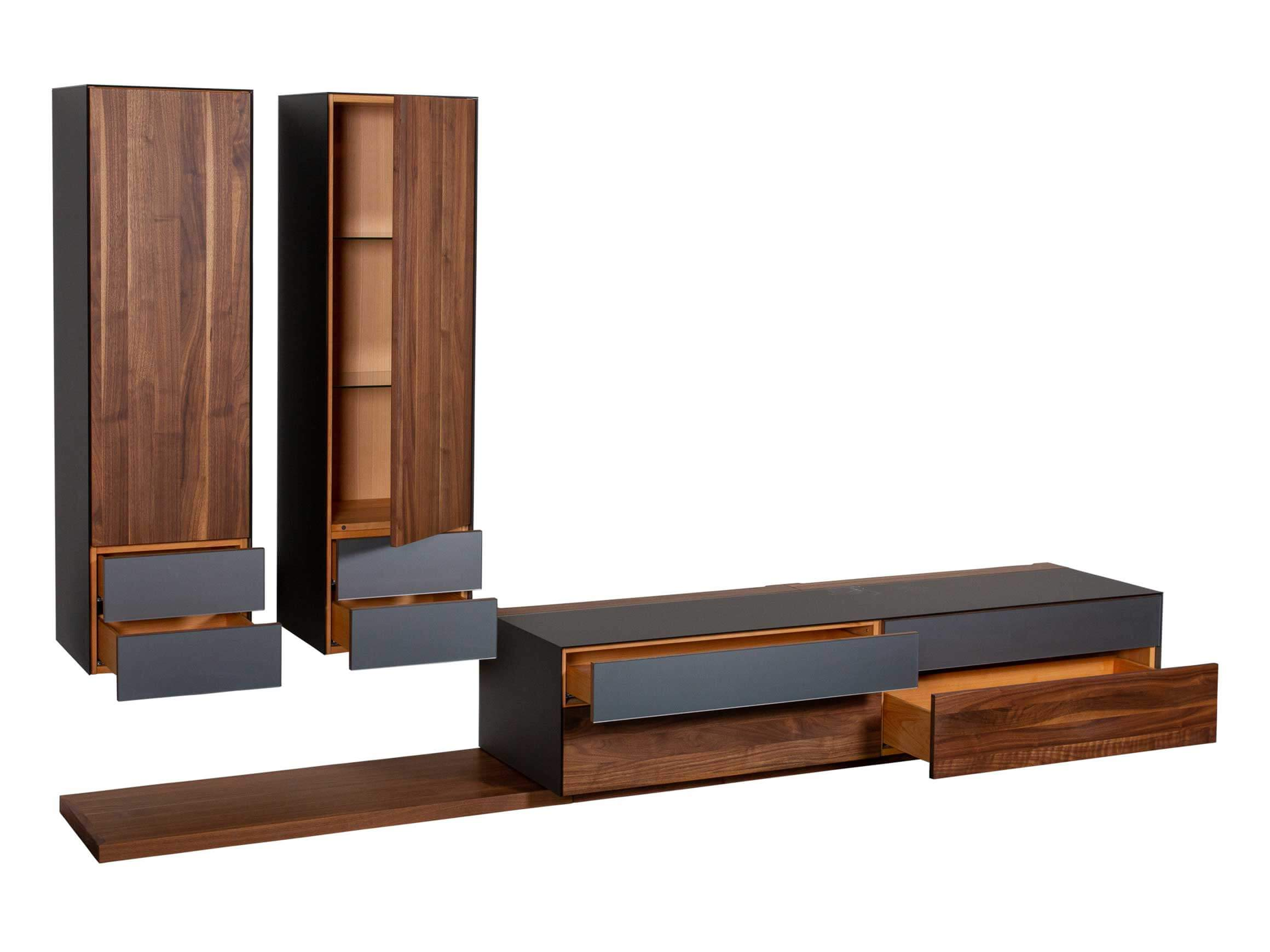 Wohnwand Cubus Pure von Team 7