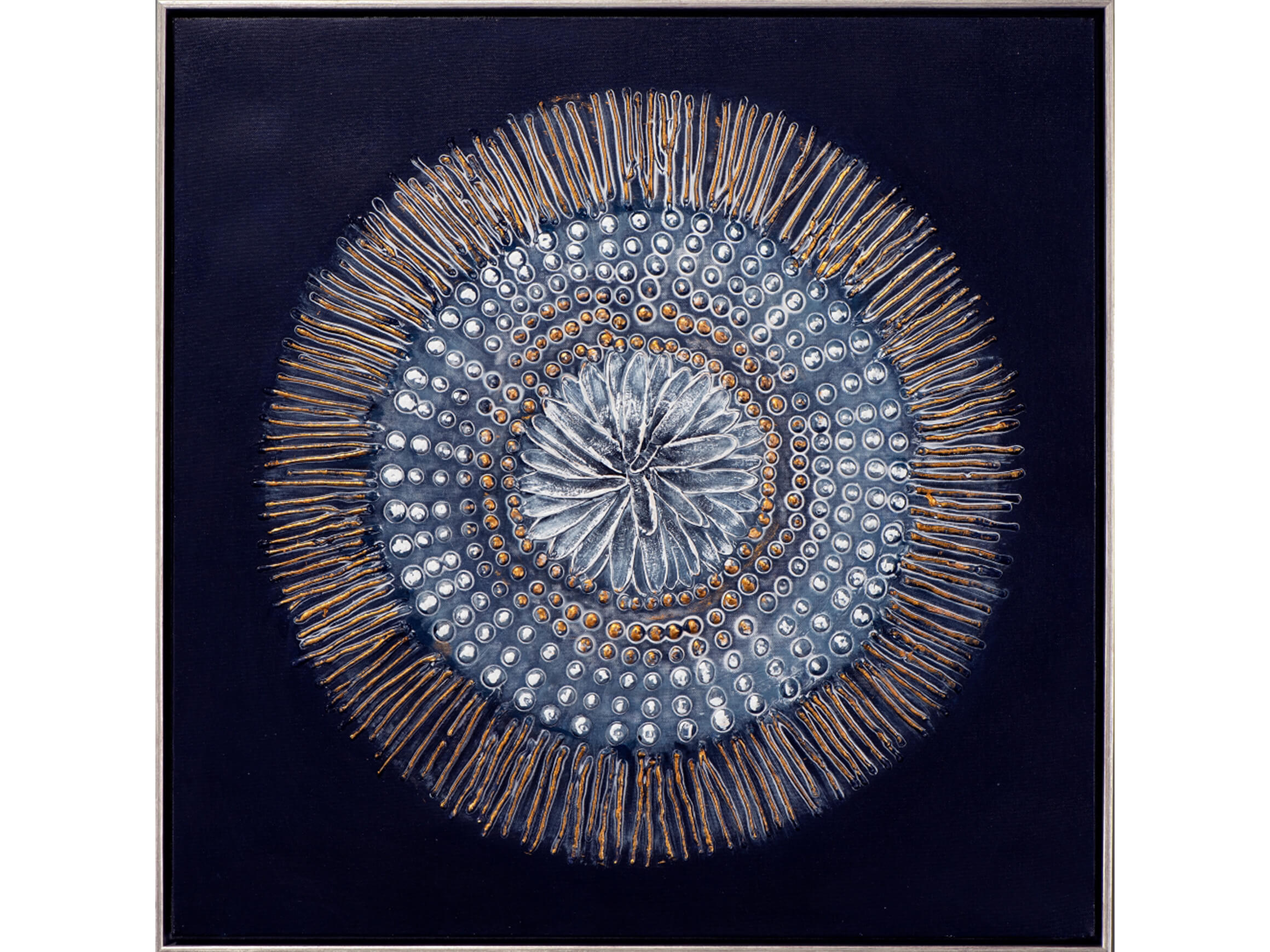 image LAND Bild Mandala Gelassenheit Blau | Schubiger Möbel