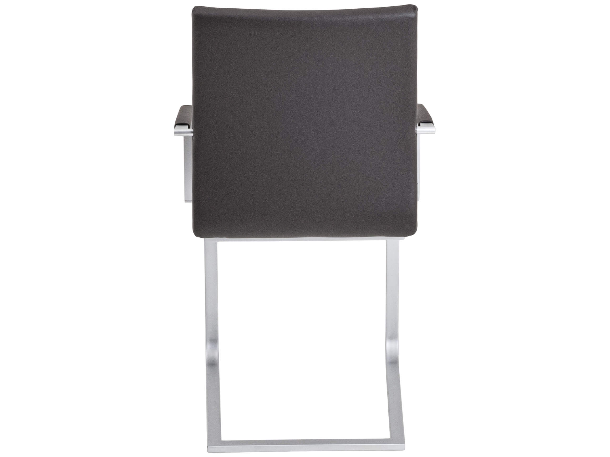 Armlehnstuhl Mona Seetal / Farbe: Mocca / Bezugsmaterial: Leder