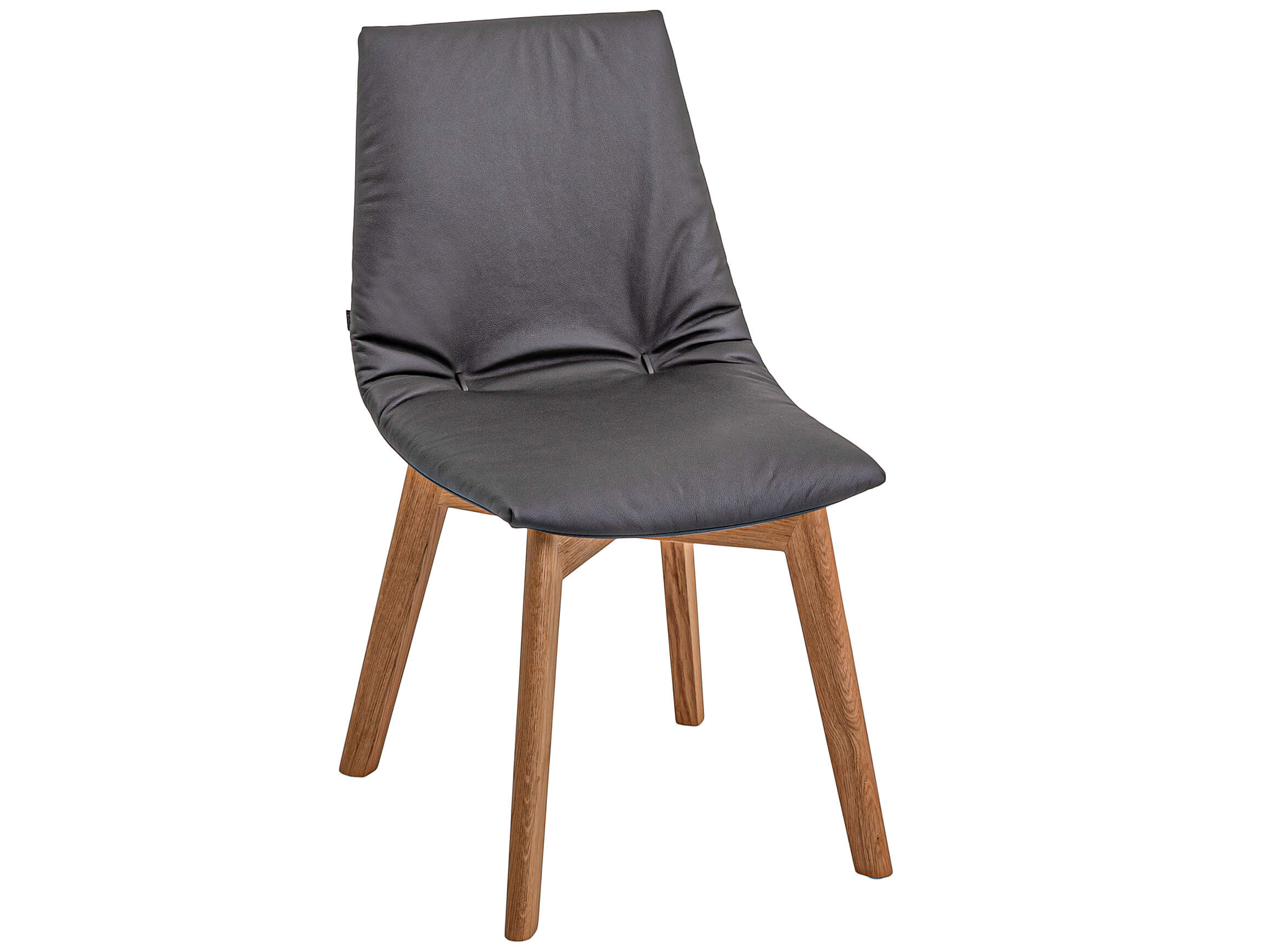 Stuhl Lui Schwarzbraun Team 7