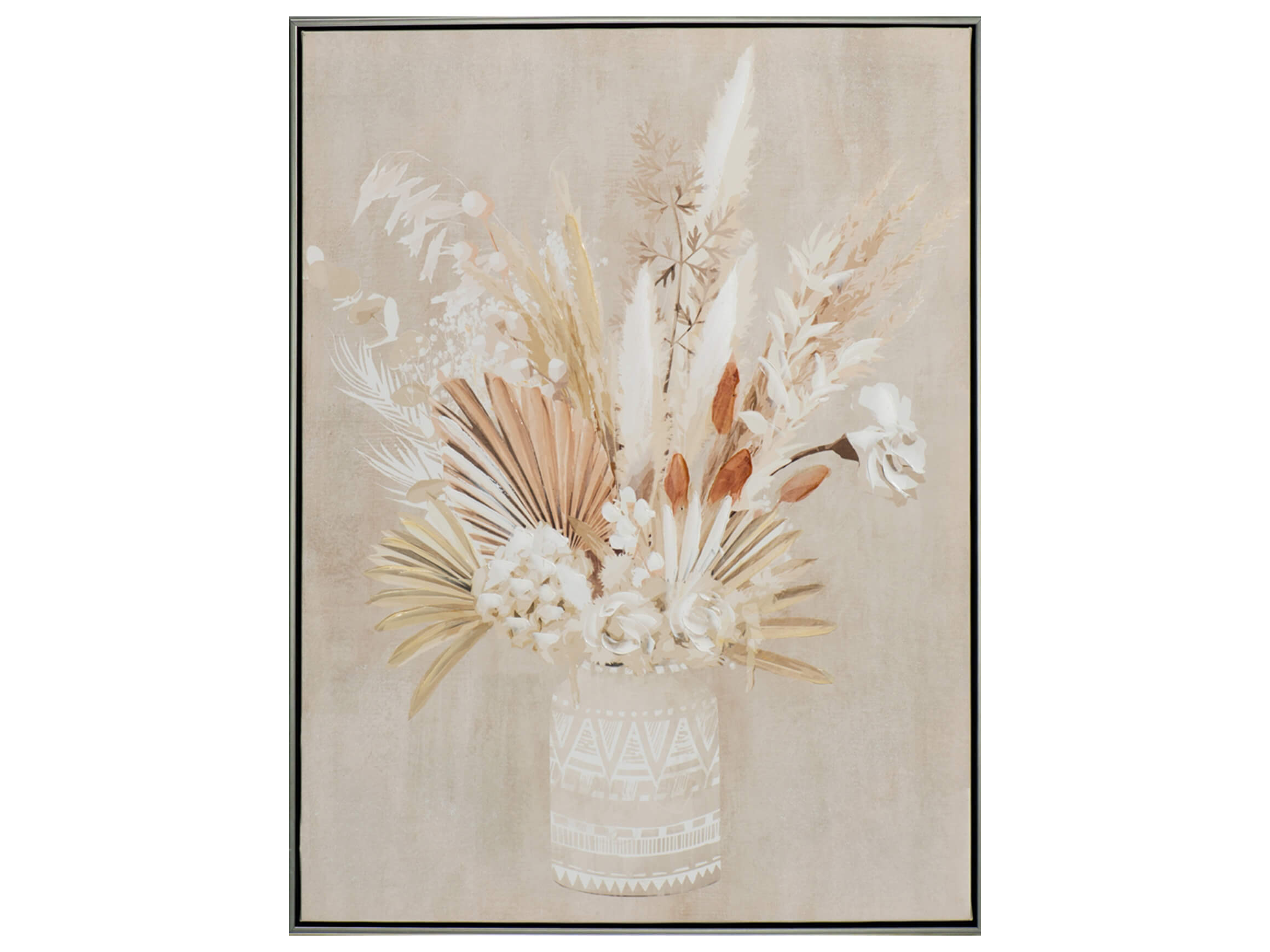 Bild mit Rahmen Trockenblumen in Vase 2 image LAND