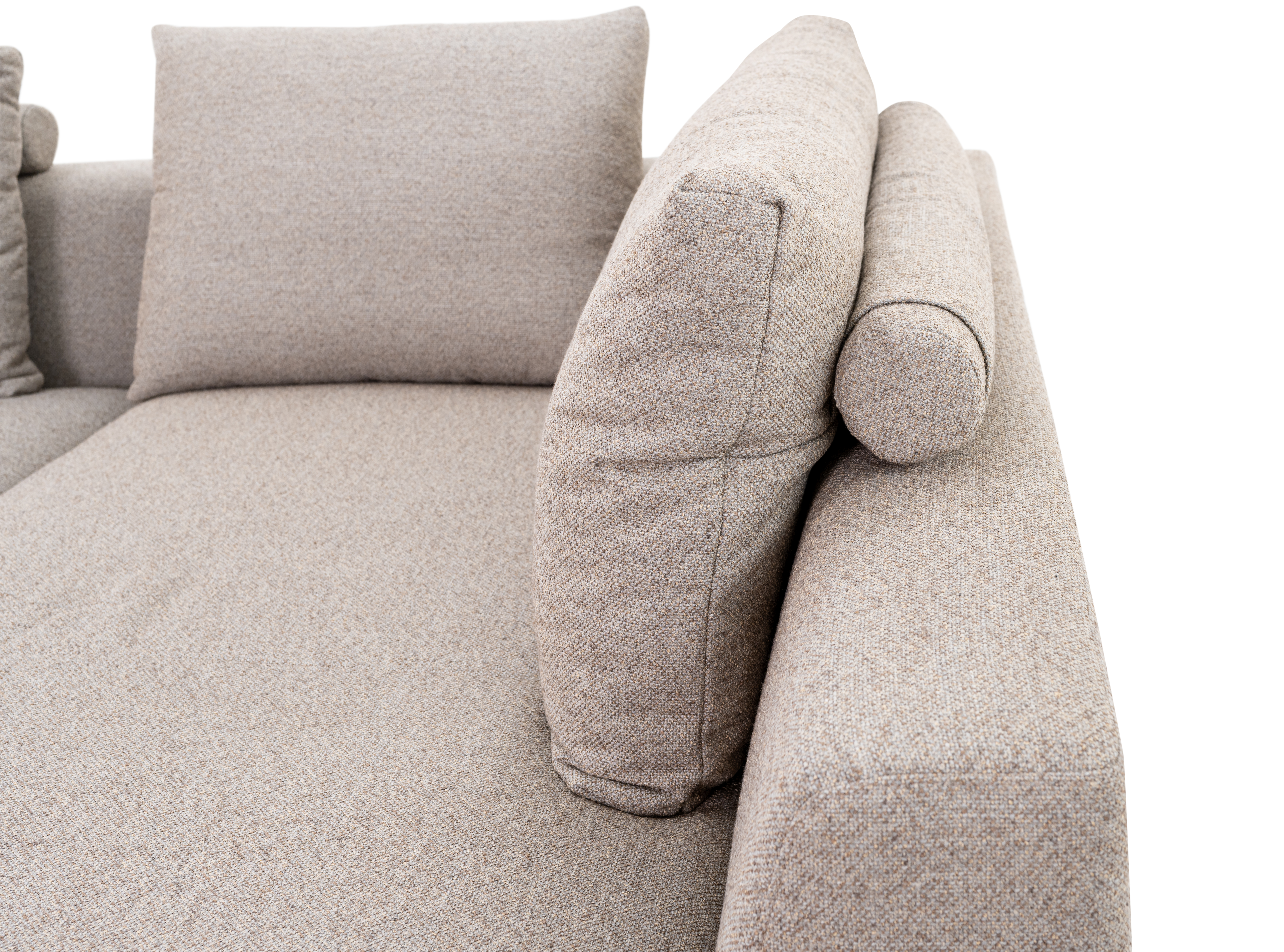 Ecksofa Tranto Candy / Farbe: Beige