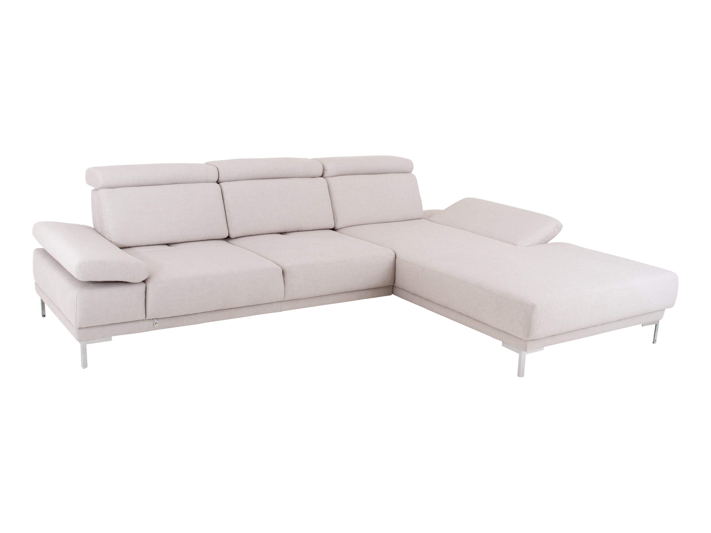 Ecksofa Udine Von Interliving, Stoff Beige, BxTxH 300x225x85 cm