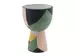 Vase Keramik Multicolor H: 27 cm Edg