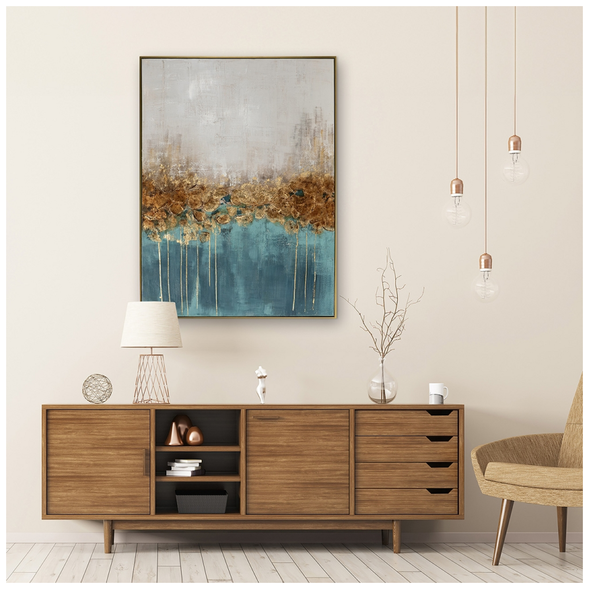 Bild Golden Sea image LAND / Grösse: 120 x 90 cm Bild Golden Sea image LAND / Grösse: 120 x 90 cm