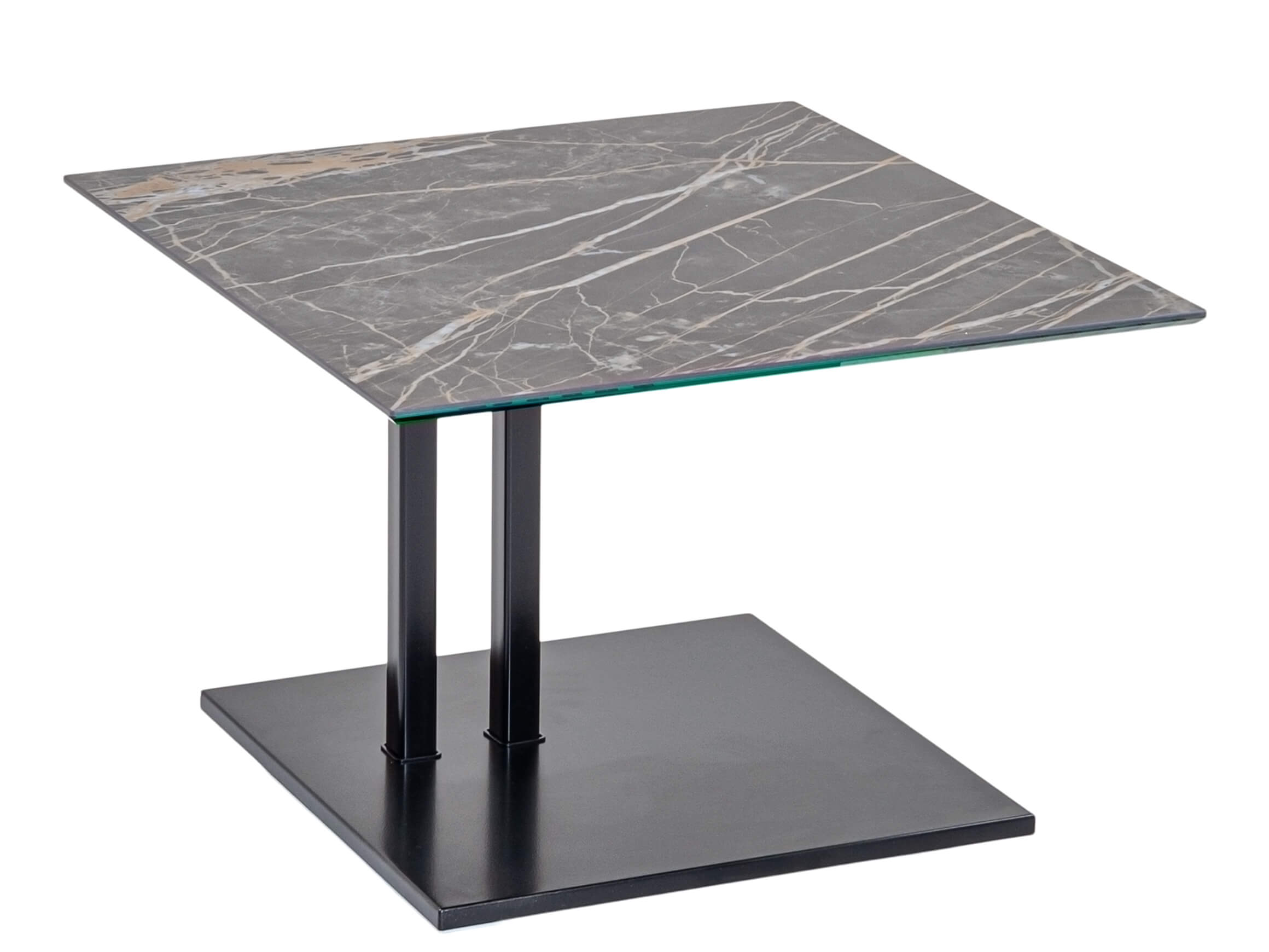 Ronald Schmitt Beistelltisch Doppio Schwarz | Schubiger Möbel