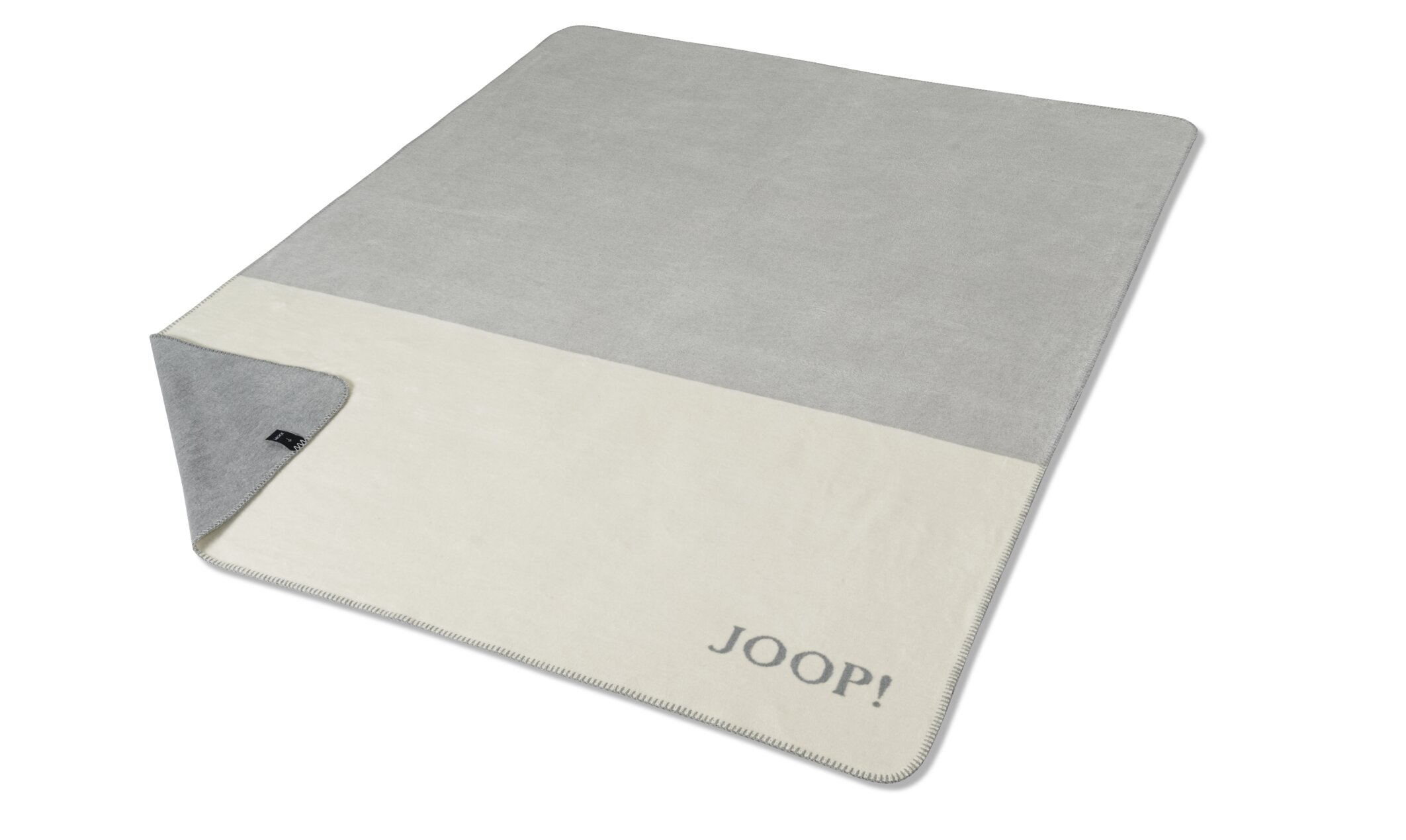 Plaid Split 150x200 cm von Joop / Farbe: Stein