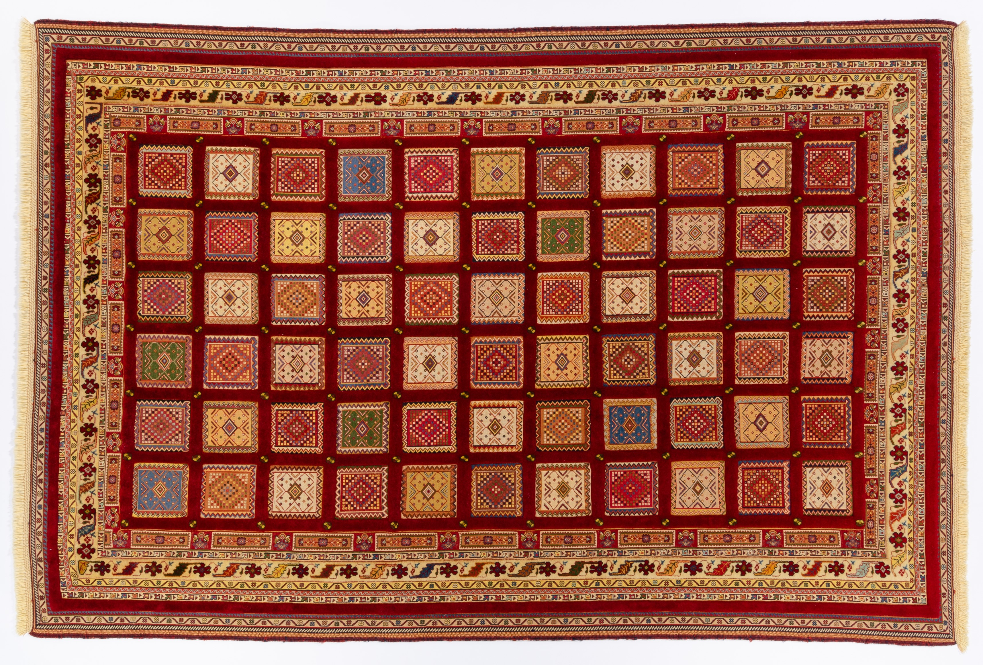 Nomadenteppich Kelim Nimbaft Negra / Farbe: Kupfer