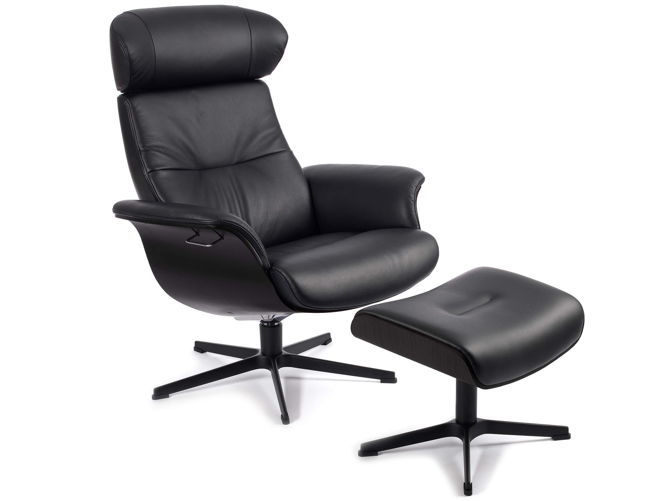 Bemo Handels AG Relaxer+Hocker Time Out Schwarz | Schubiger Möbel