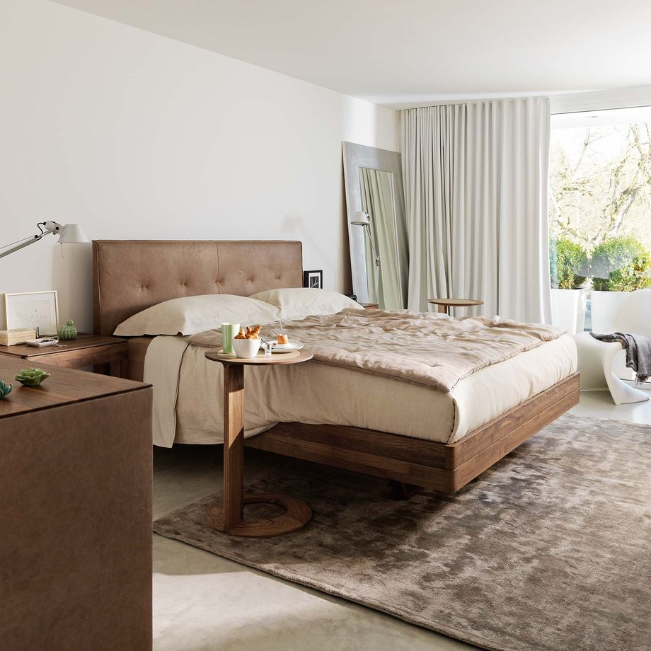 Bett Float Team 7 / Farbe: Holzfarbig / Material: