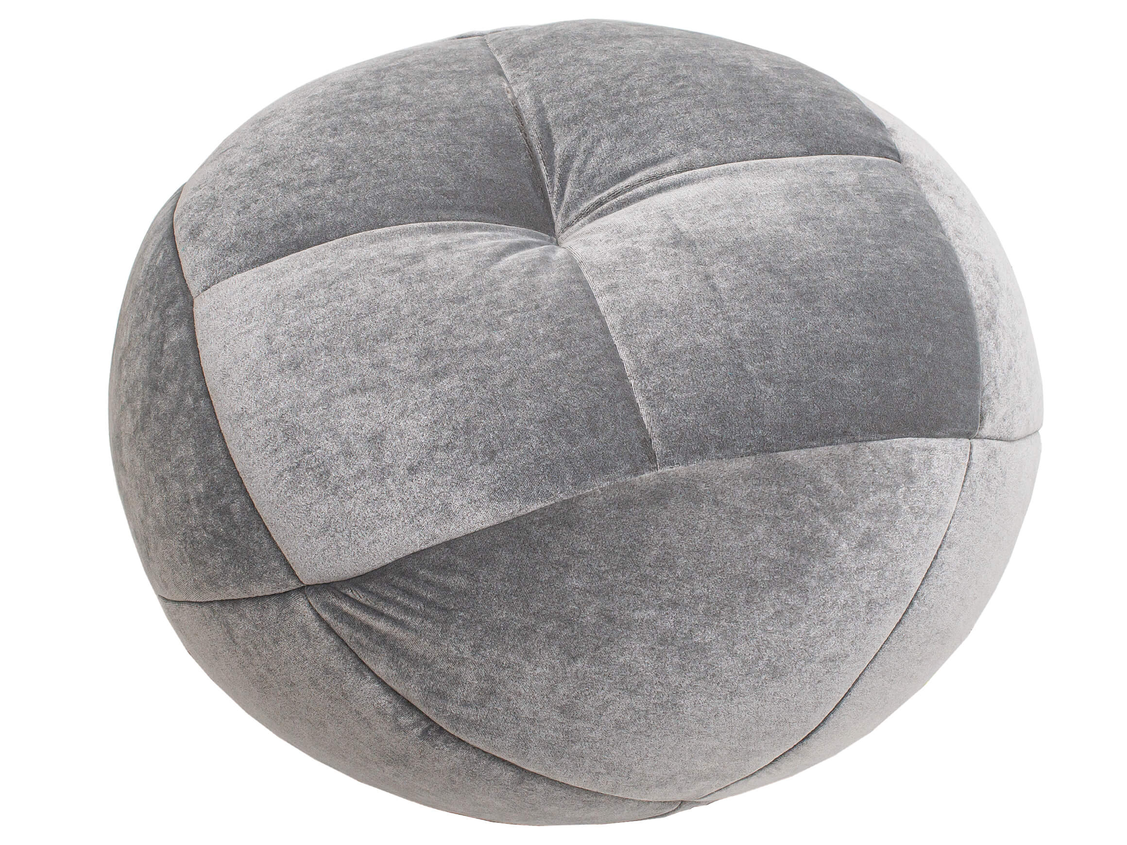 Hocker Teratai Bretz / Farbe: Eisgrau / Bezugsmaterial: Stoff