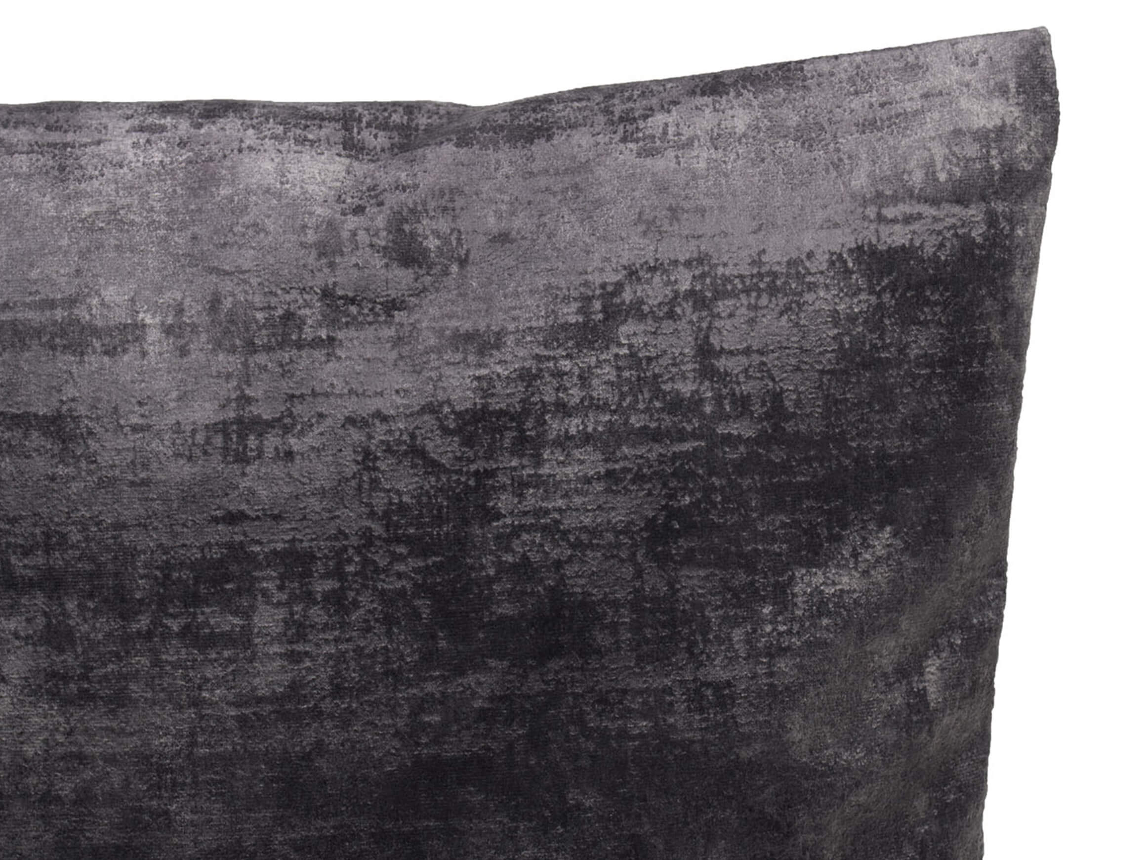 Kissenhülle Velvet Anthrazit 50x50 cm Gözze Ambiente Trendlife / Farbe: Anthrazit