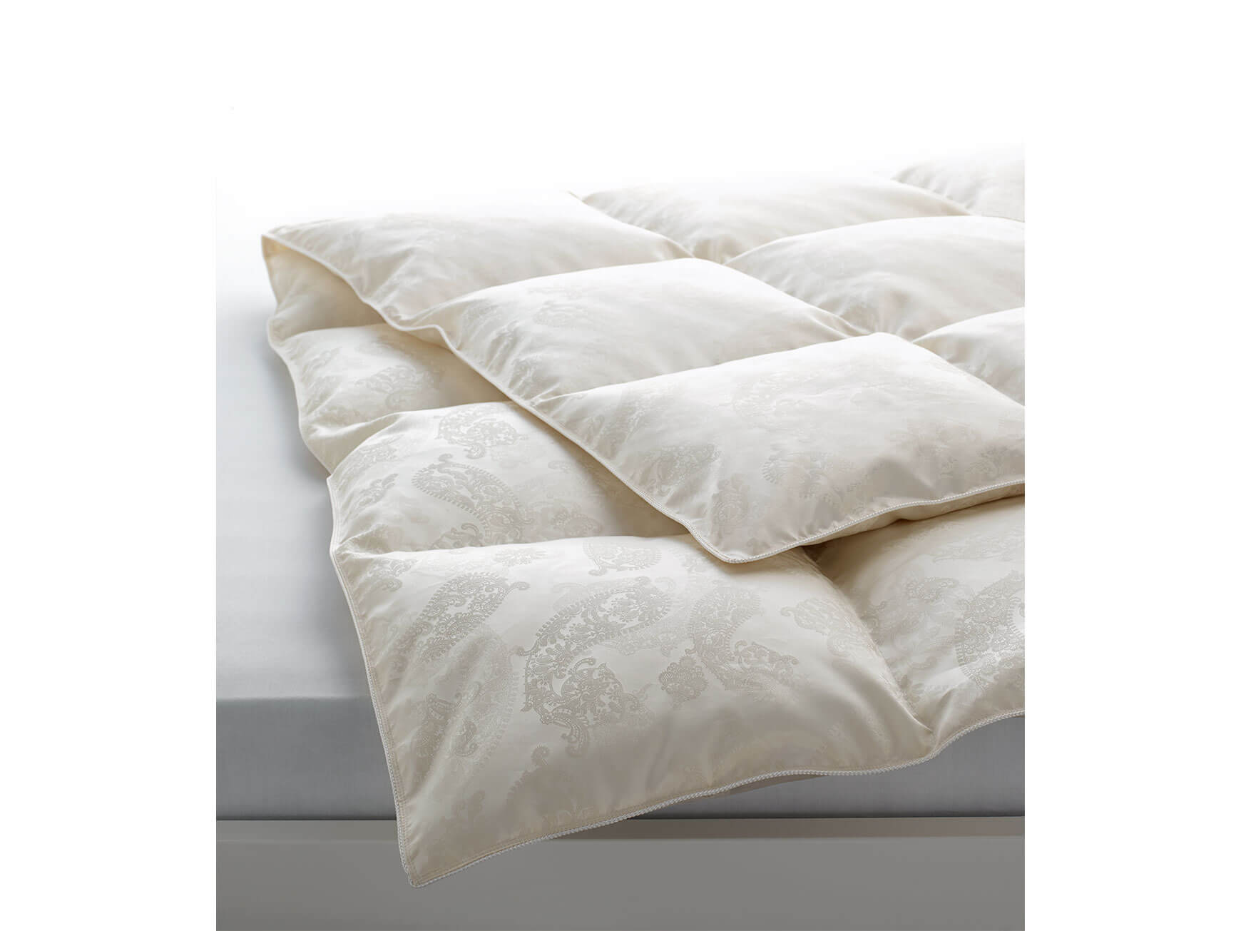 Ganzjahresduvet Excellence Deluxe Cosy Billerbeck / Farbe: Weiss / Material: