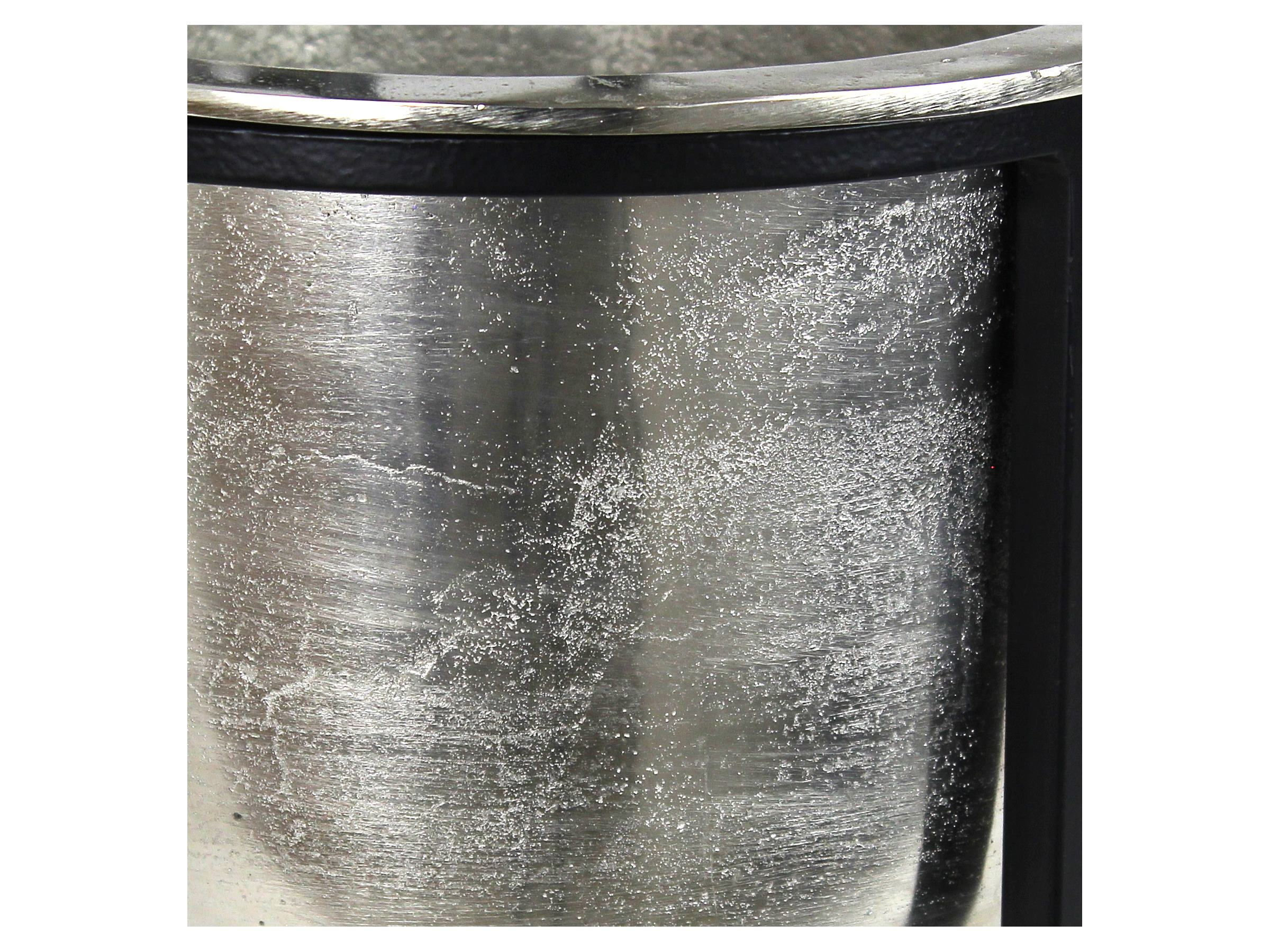 Pflanzengefäss Pflanzengefäss, Aluminium Silber Kersten