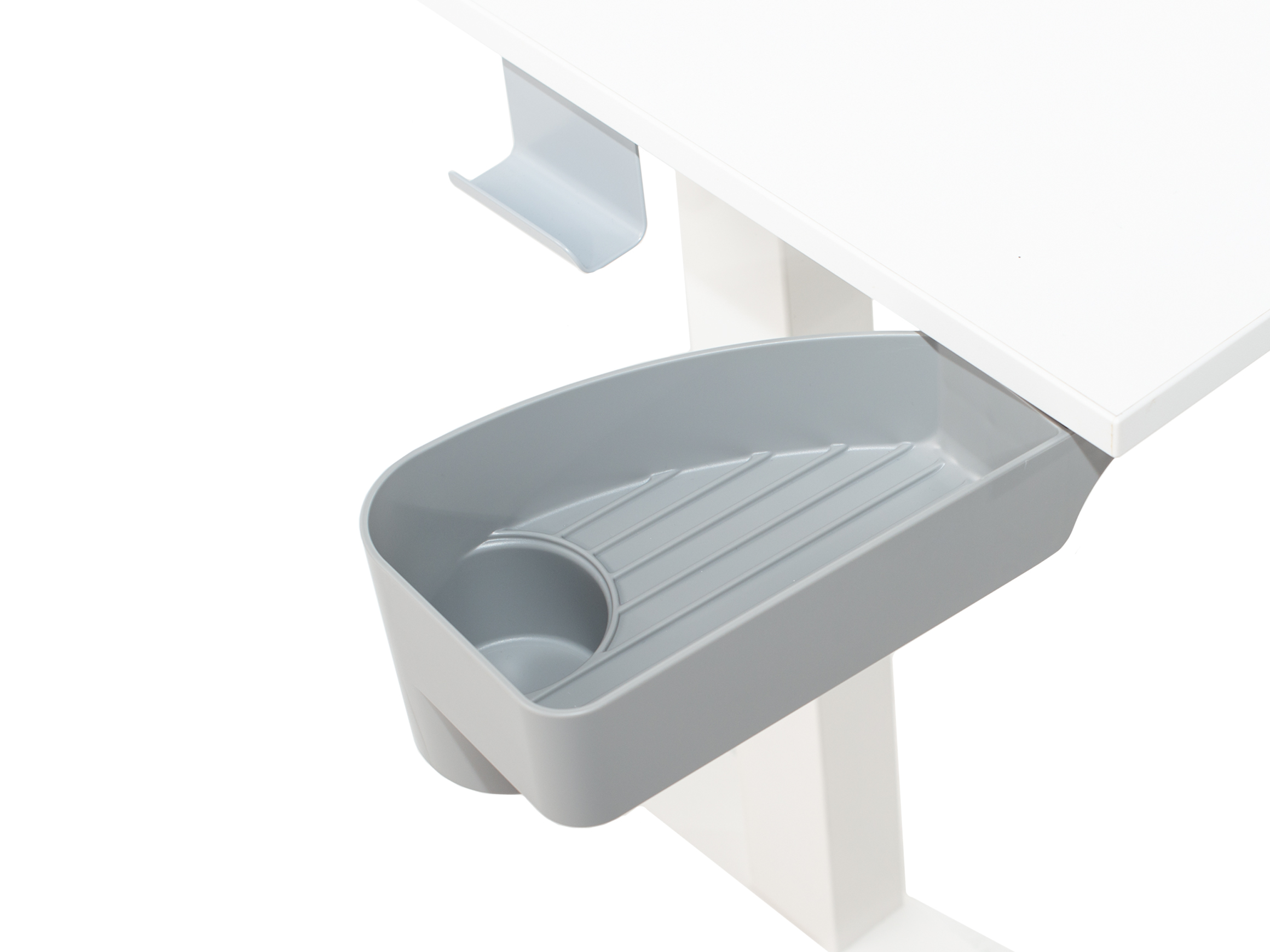 Schreibtisch Side Höhenverstellbar Topstar / Farbe: Weiss