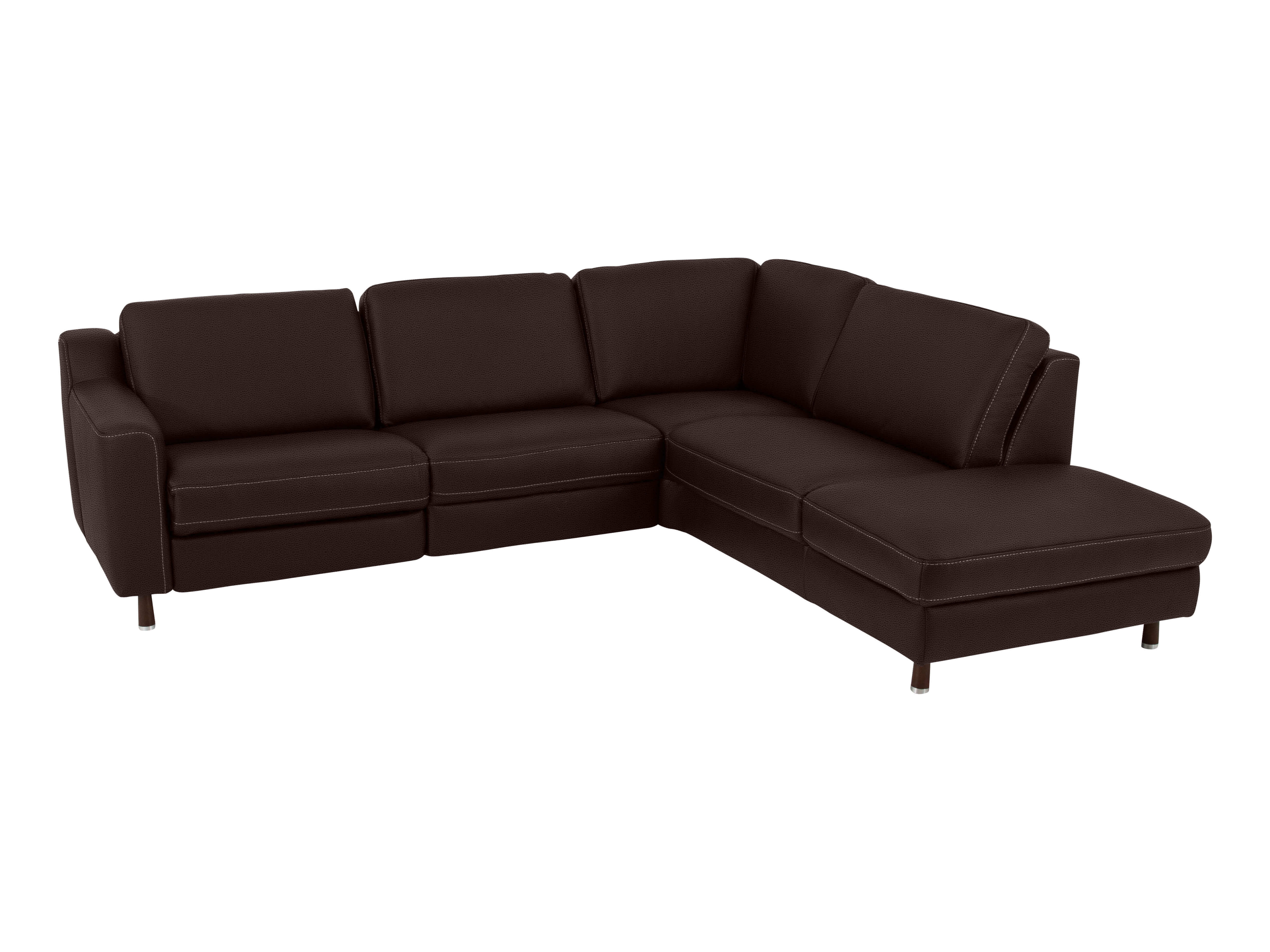 Ecksofa Shetland Basic Polipol / Farbe: Anthrazit / Material: Microfaser Basic