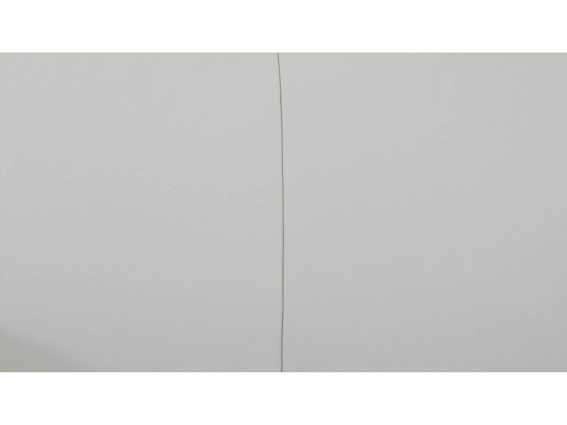 Sofa Baranya, 2-Sitzer Leder Perle, BxTxH 190x93x82 cm