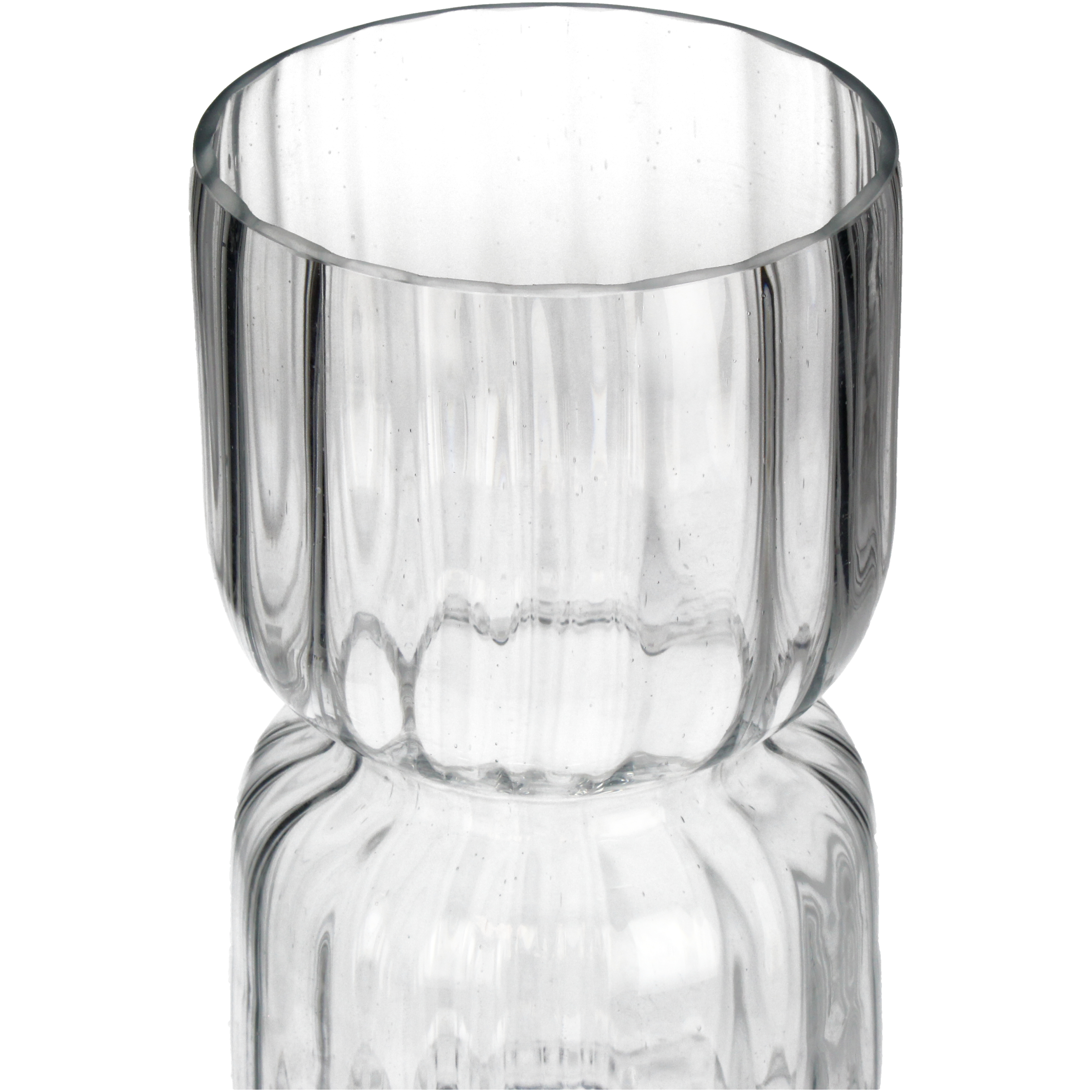 Vase Glas H: 38 cm Kersten