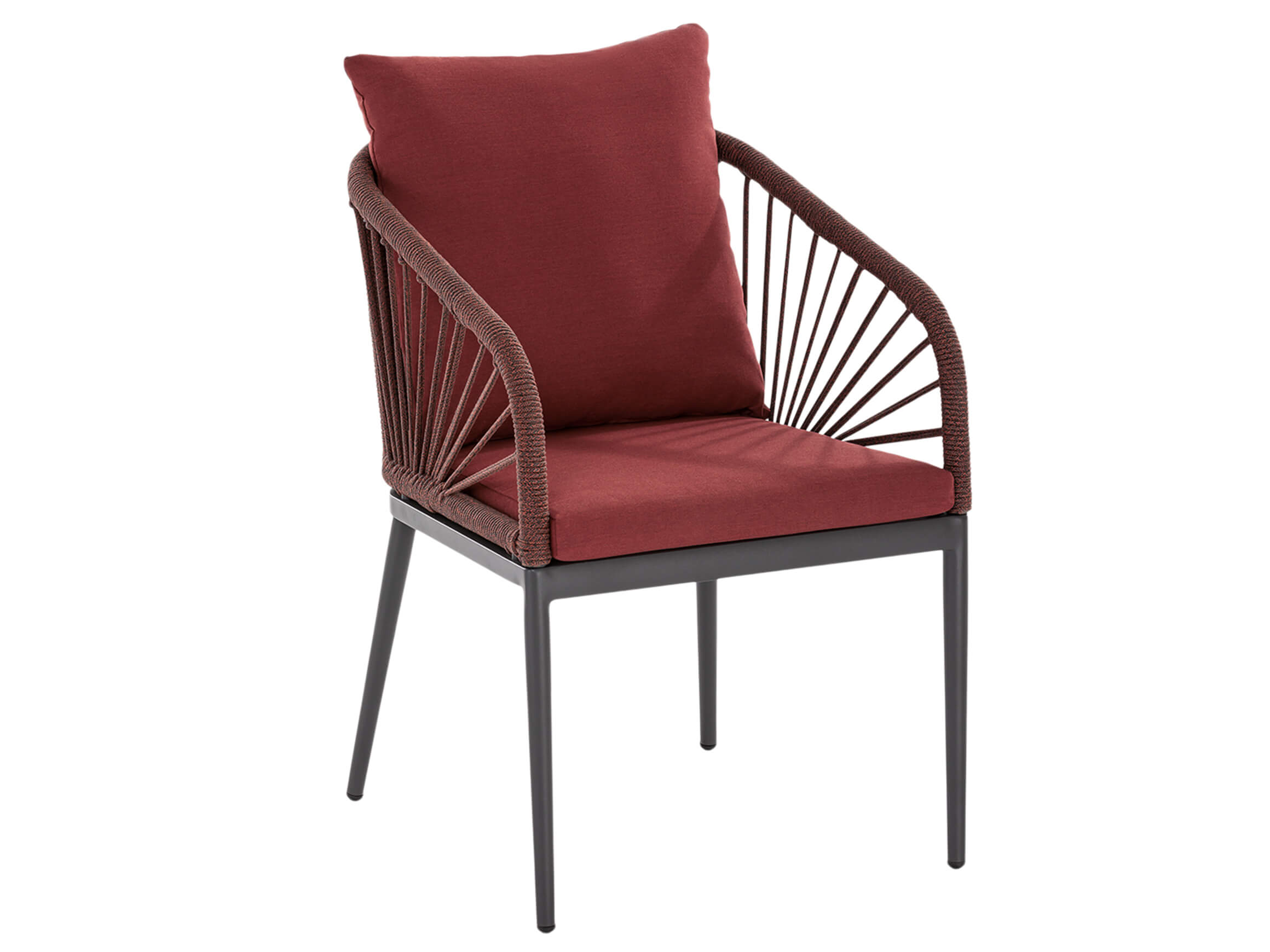 Gartenstuhl Paola Niehoff / Farbe: Rot