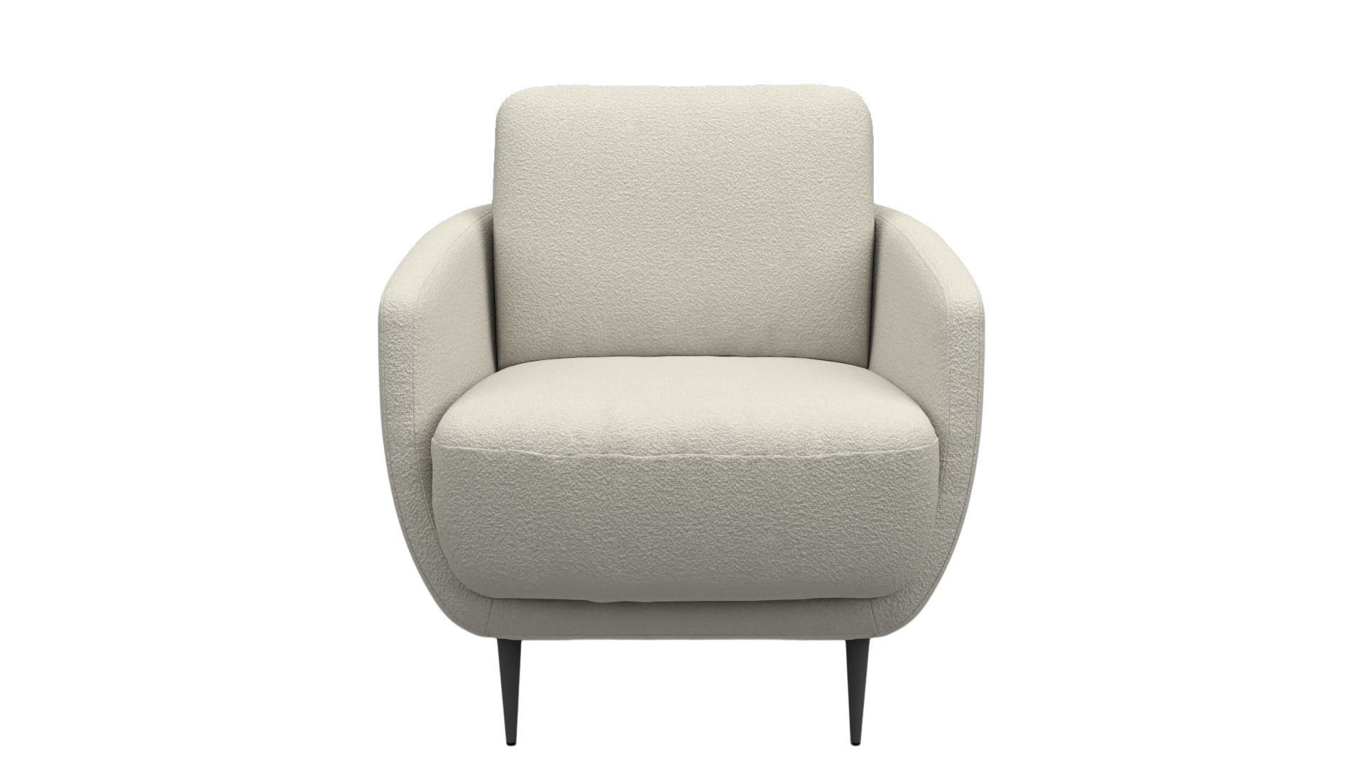 Sessel Pluto (a) UrbanDesign / Farbe: White / Bezugsmaterial: Stoff