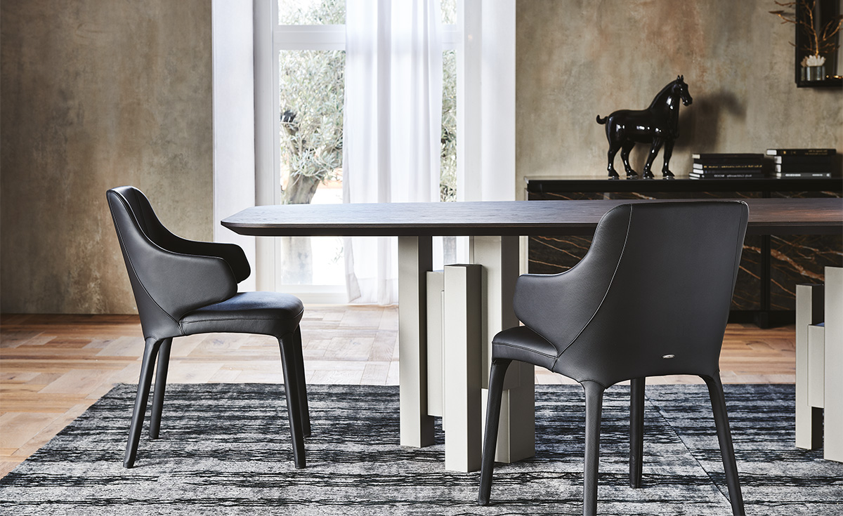 Armlehnstuhl Wanda Cattelan / Farbe: Kakao