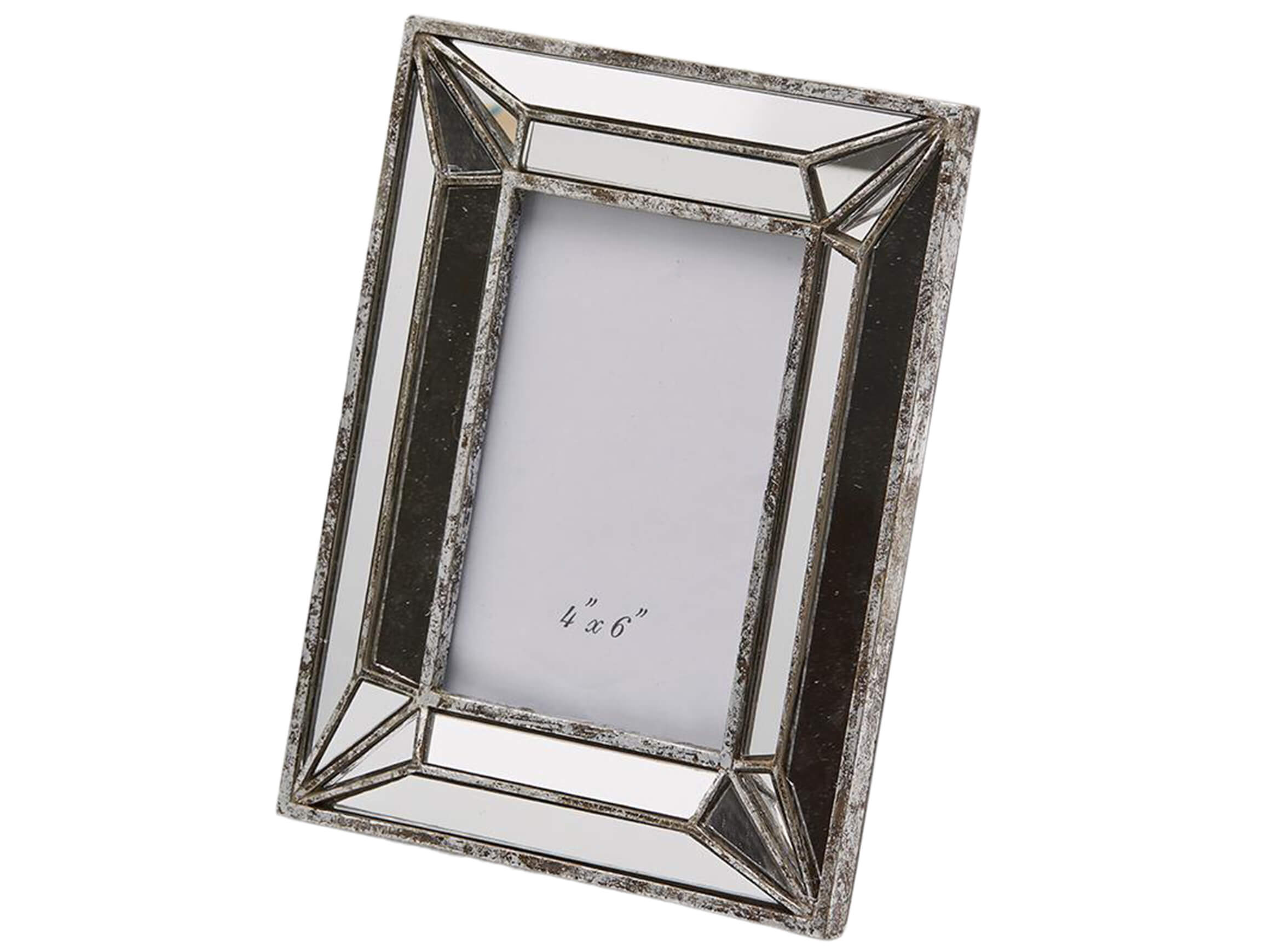 Edg Fotorahmen Antik Silber  B: 23 cm Grau | Schubiger Möbel