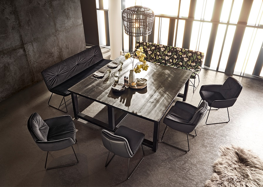 Stuhl Brixton Candy / Farbe: Taupe