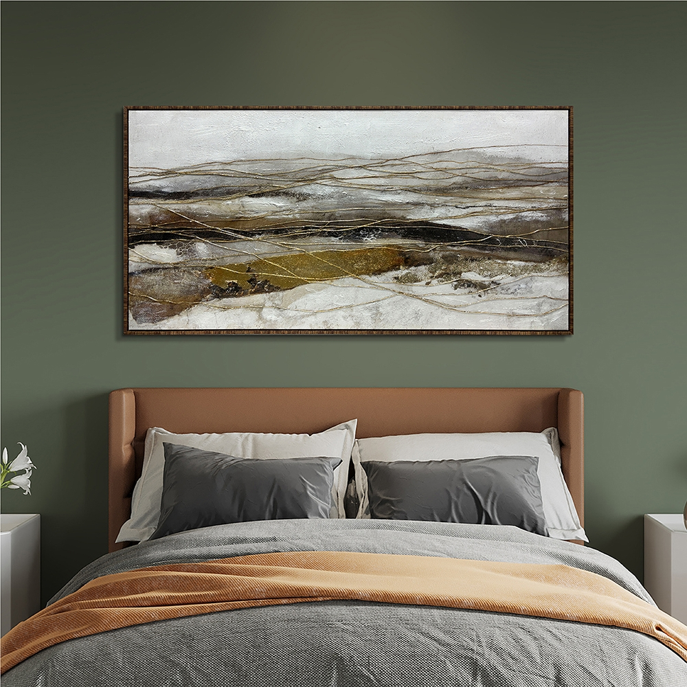 Gemälde-Golden Flow-image LAND