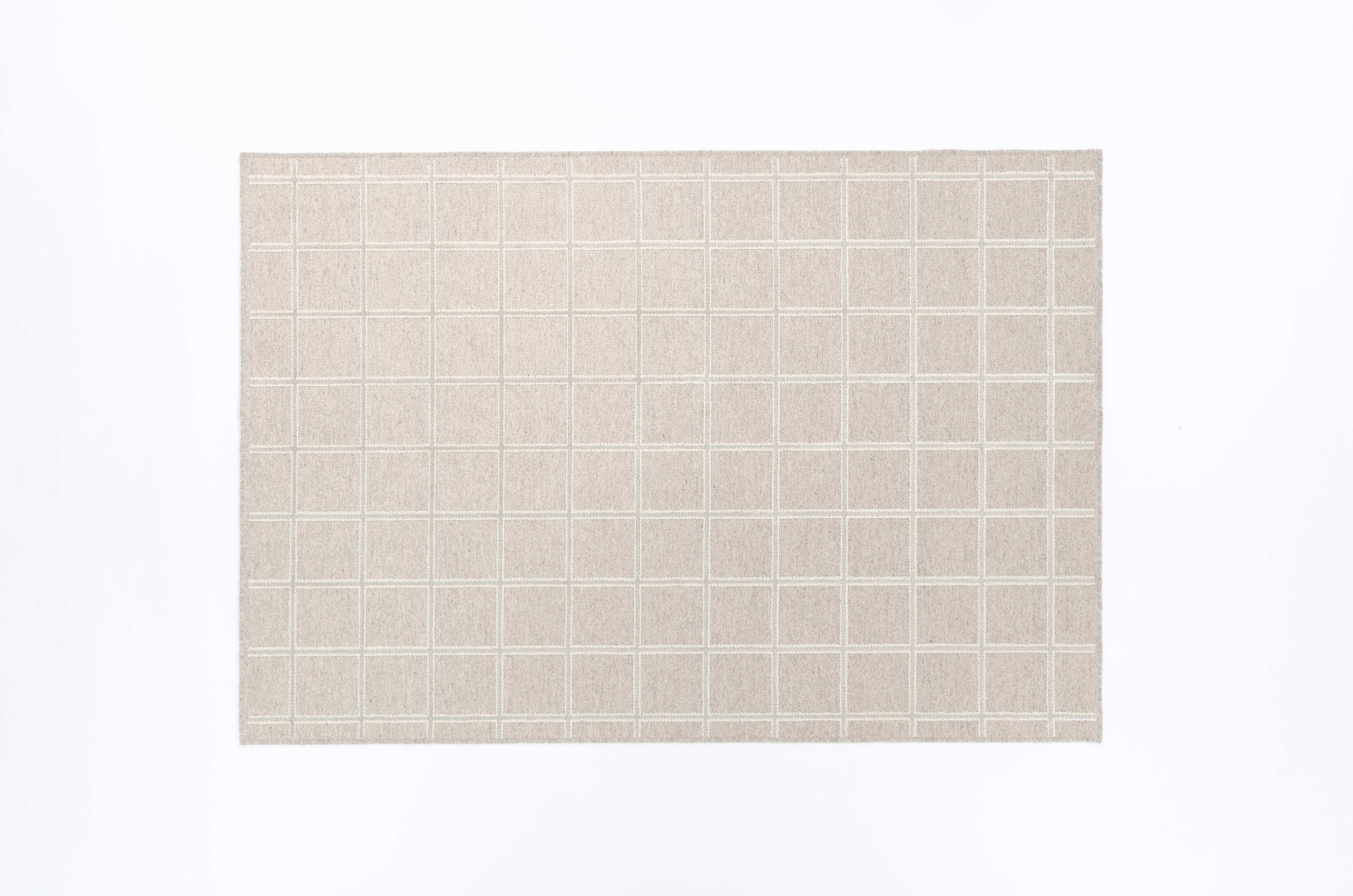 Moderner Maschinenteppich Mecano 2 Negra/ Farbe: Grau / Masse (BxT) :140x200 cm