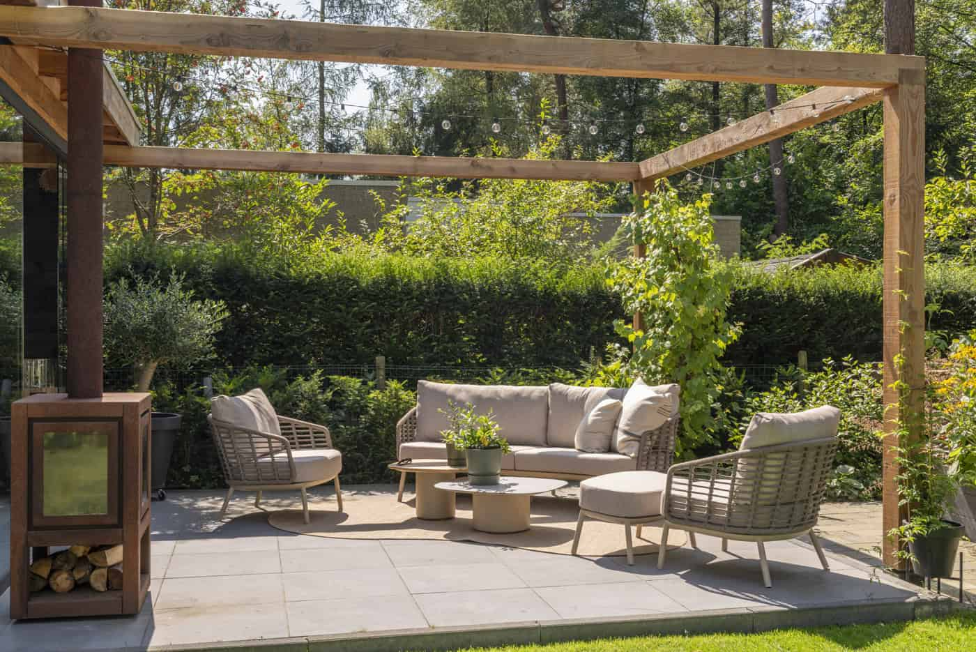 Gartenlounge Set Puria 4 Seasons