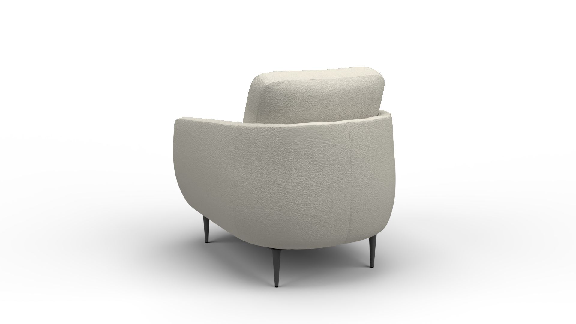 Sessel Pluto (a) UrbanDesign / Farbe: White / Bezugsmaterial: Stoff