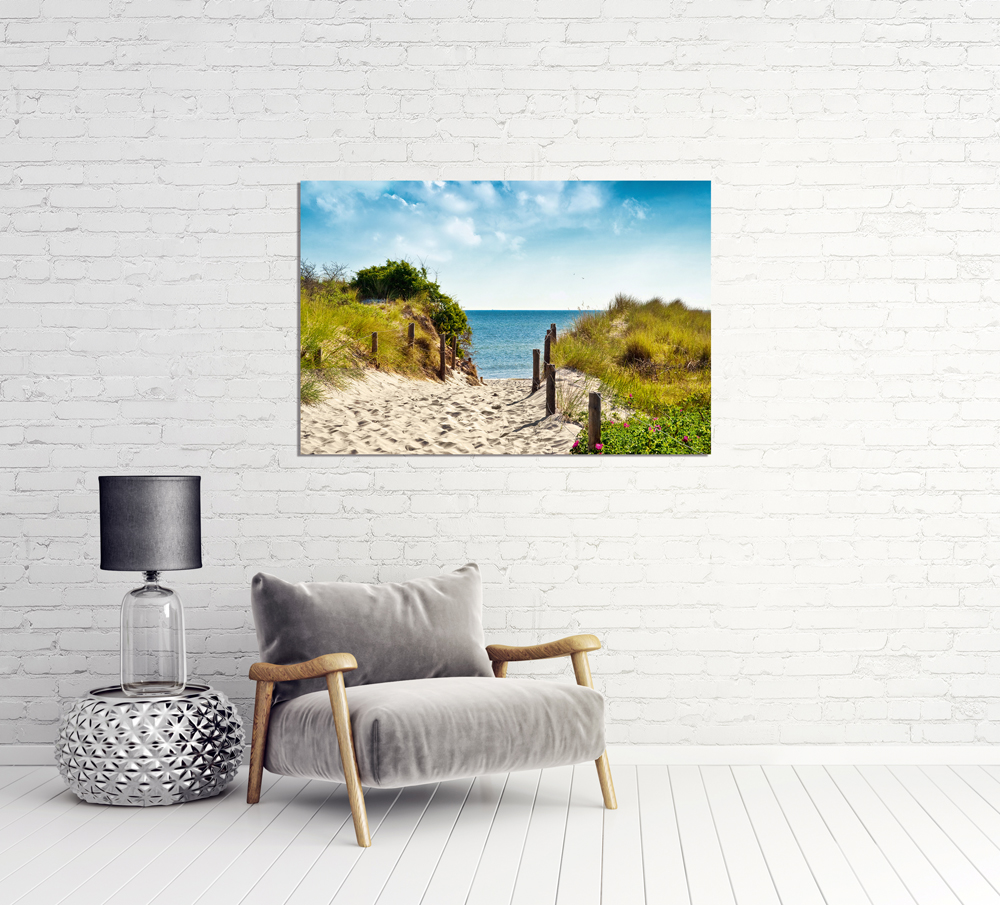 Alubild-Spaziergang Zum Meer-image LAND