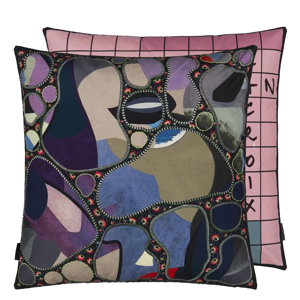 Kissen Gems Mix - Agate Designers Guild / Farbe: Mehrfarbig von Christian Lacroix