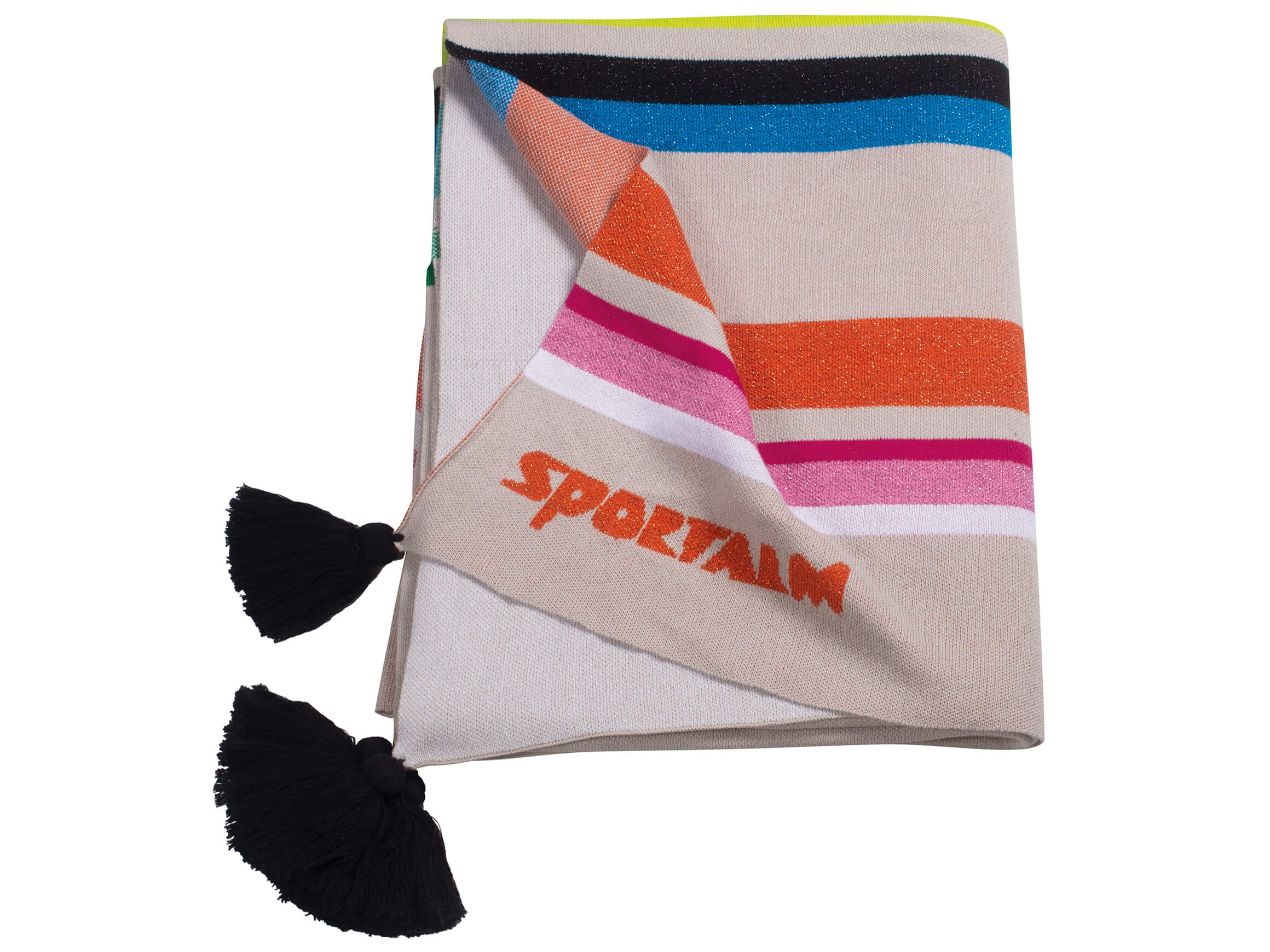 Plaid SP-Savage Sand 130x130 cm Stoeckel & Grimmler