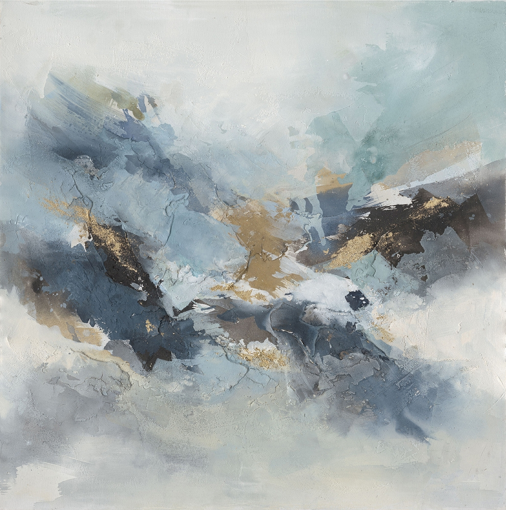 Bild Light Blue Impression image LAND / Grösse: 80 x 80 cm