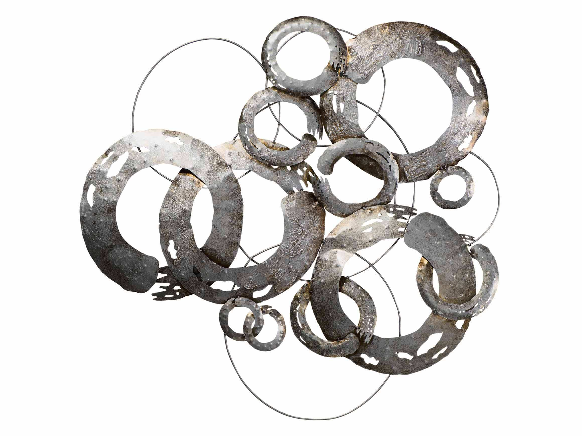 Bild Metallringe 95x95cm