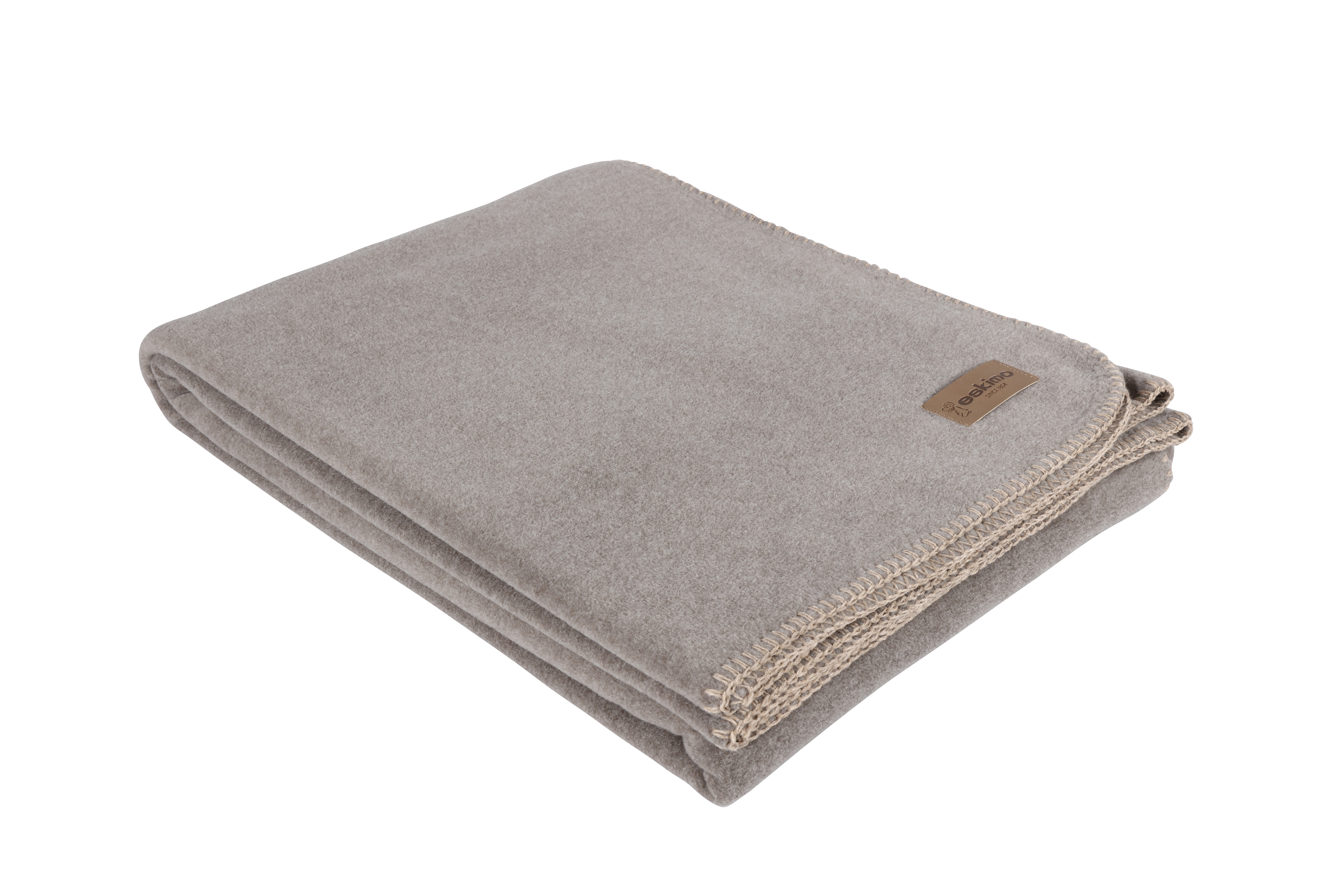 Plaid Edelvelours Sand 150x200 cm Eskitex AG