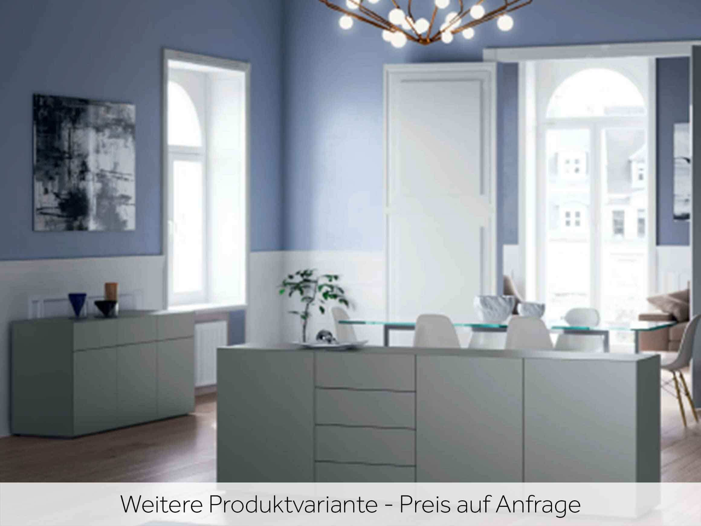 Sideboard Port Gold, Korpus + Türen Goldocker,