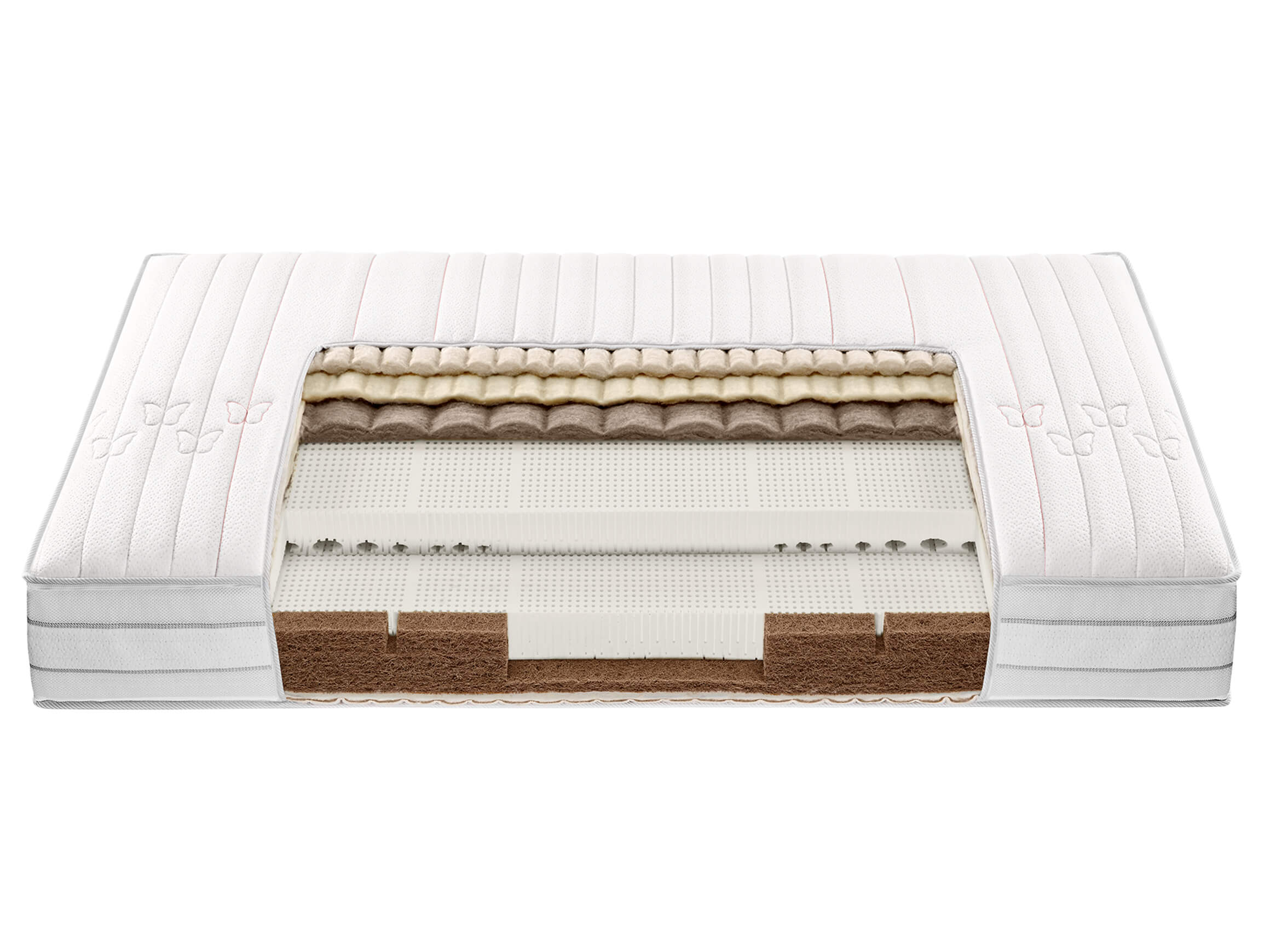 Matratze Dream-Away Air Natura Roviva / Grösse: 140 x 210 /Matratzenhärte: mittel