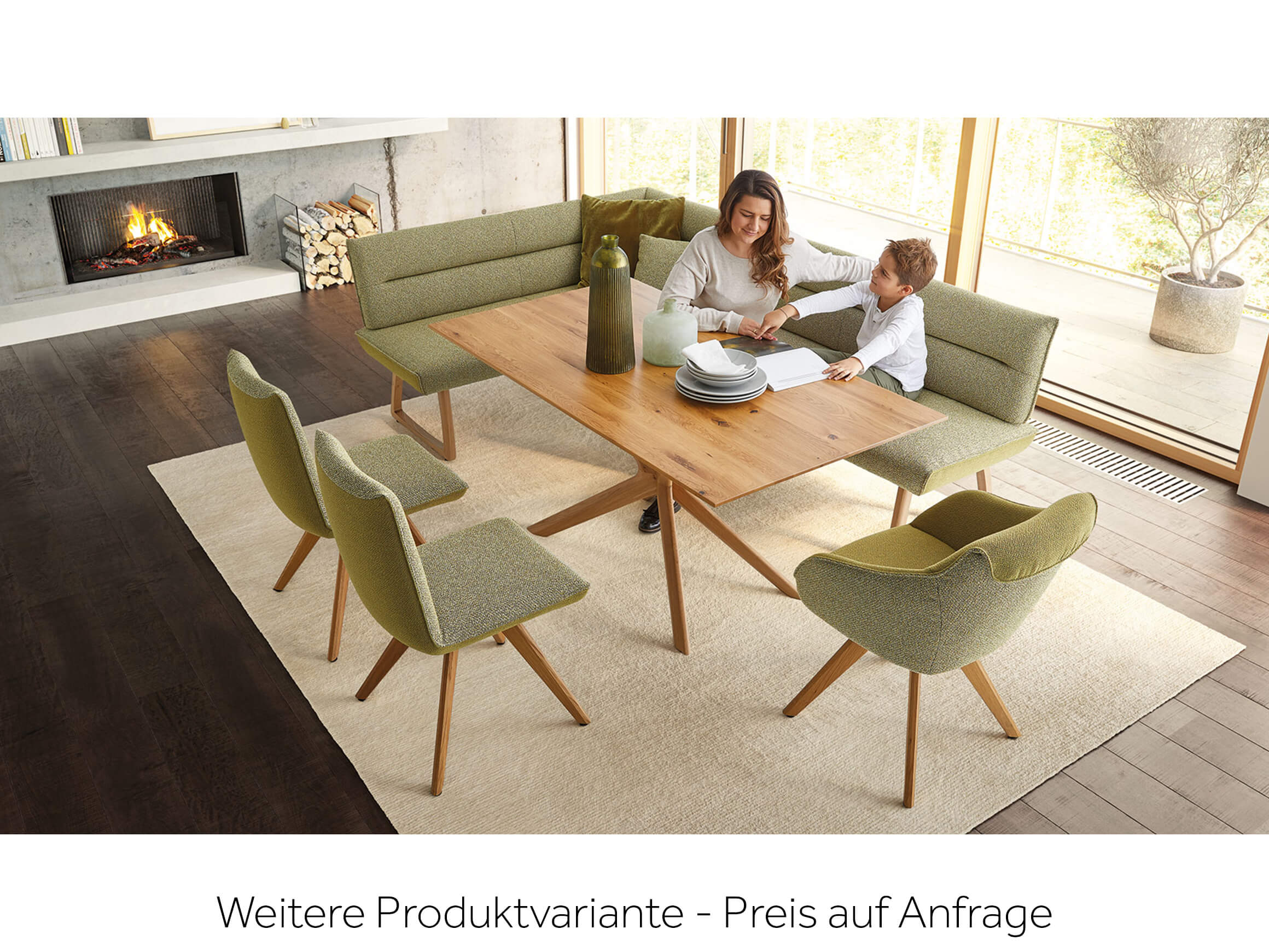 Esstisch Derek Koinor / Tischblattmass (BxT) :220 x 100 cm