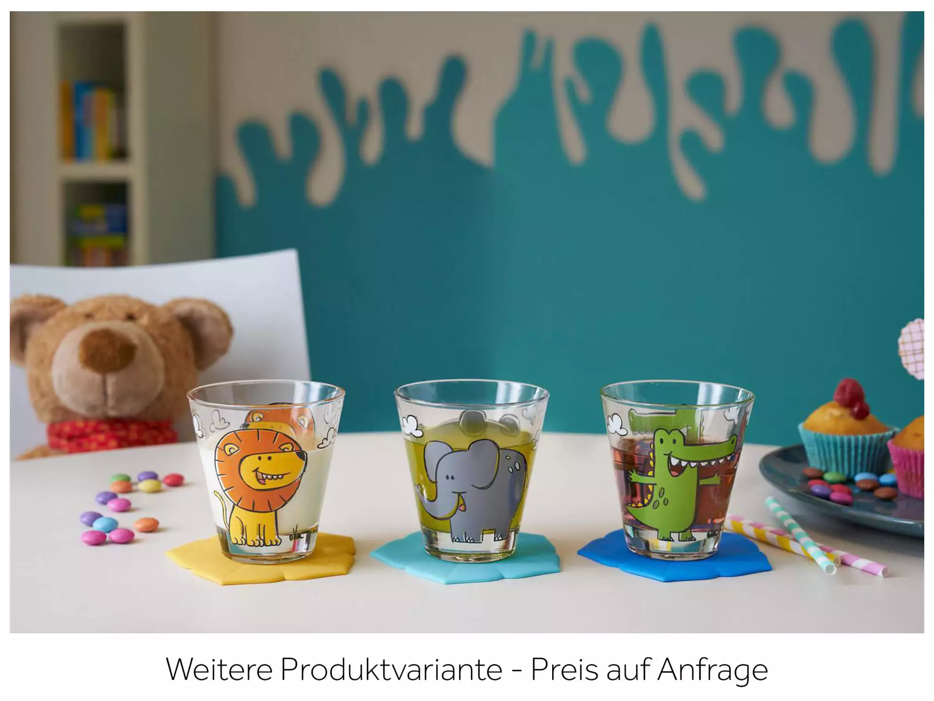 Leonardo Trinkglas Für Kinder Bambini Elefant 215 Ml, 6 Stück