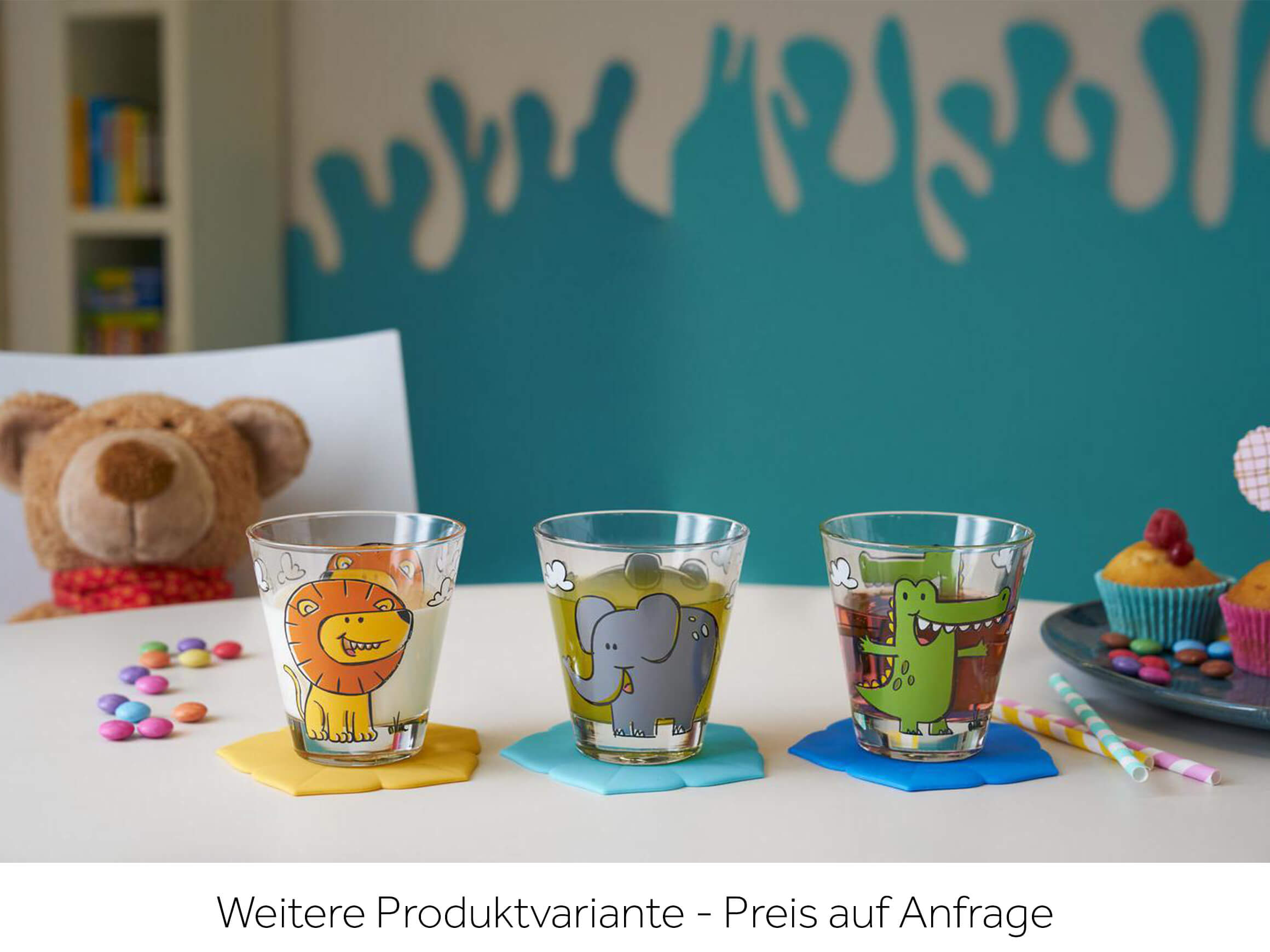 Leonardo Trinkglas Für Kinder Bambini Elefant 215 Ml, 6 Stück