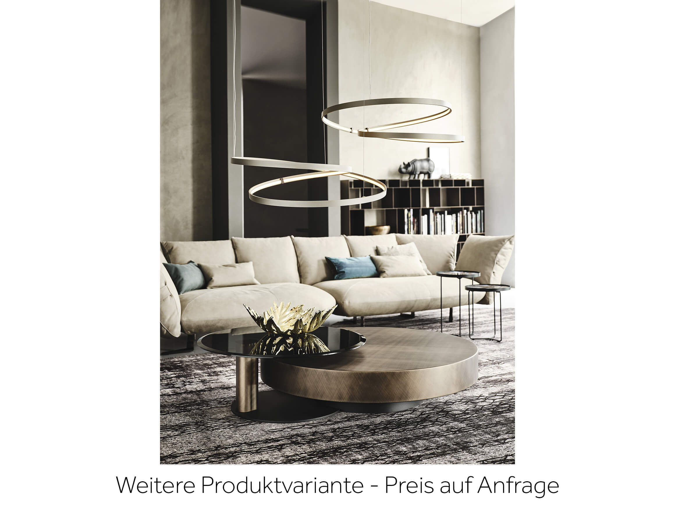 Couchtisch Arena Cattelan / Farbe: Bronze