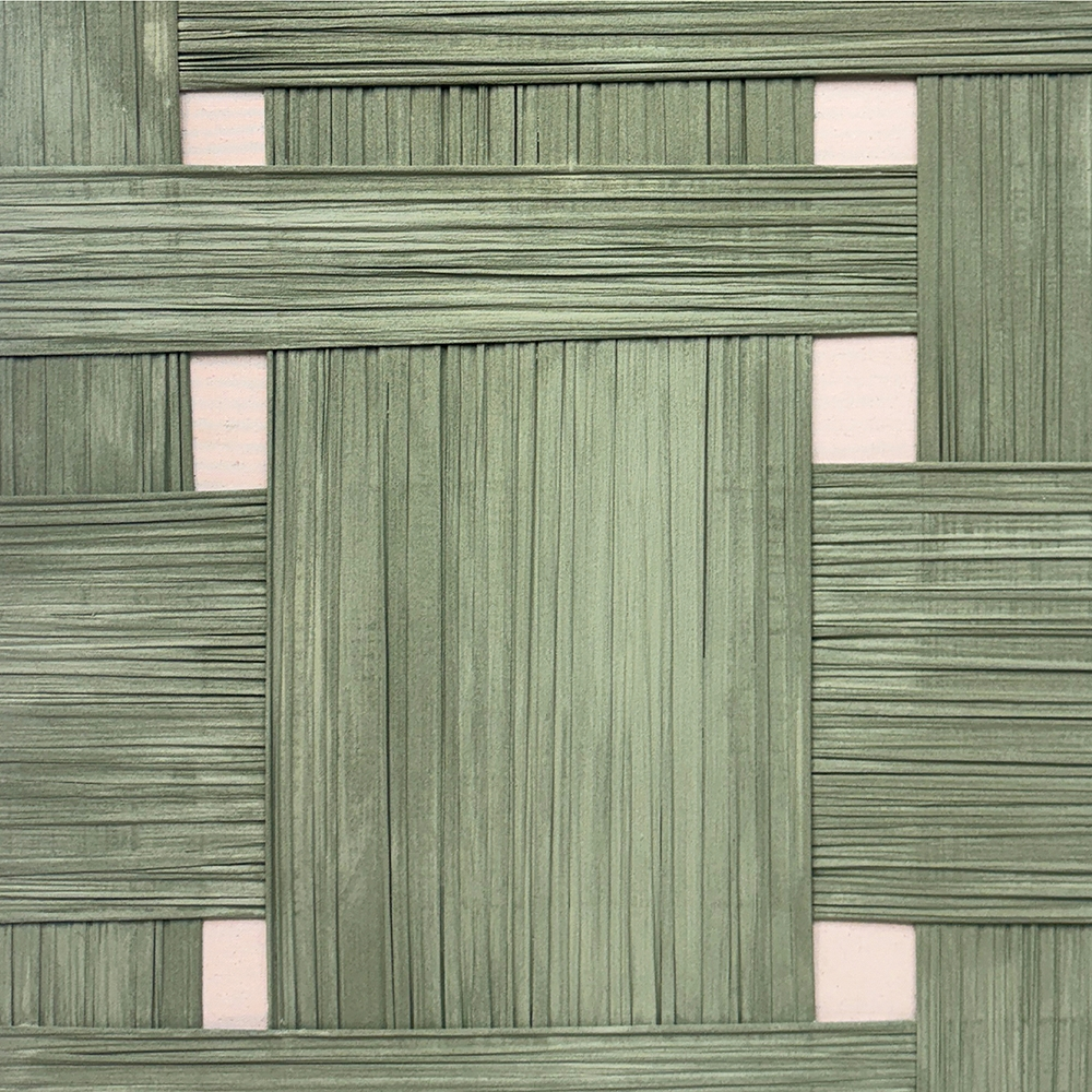 Gemälde-Bamboo Patchwork-image LAND