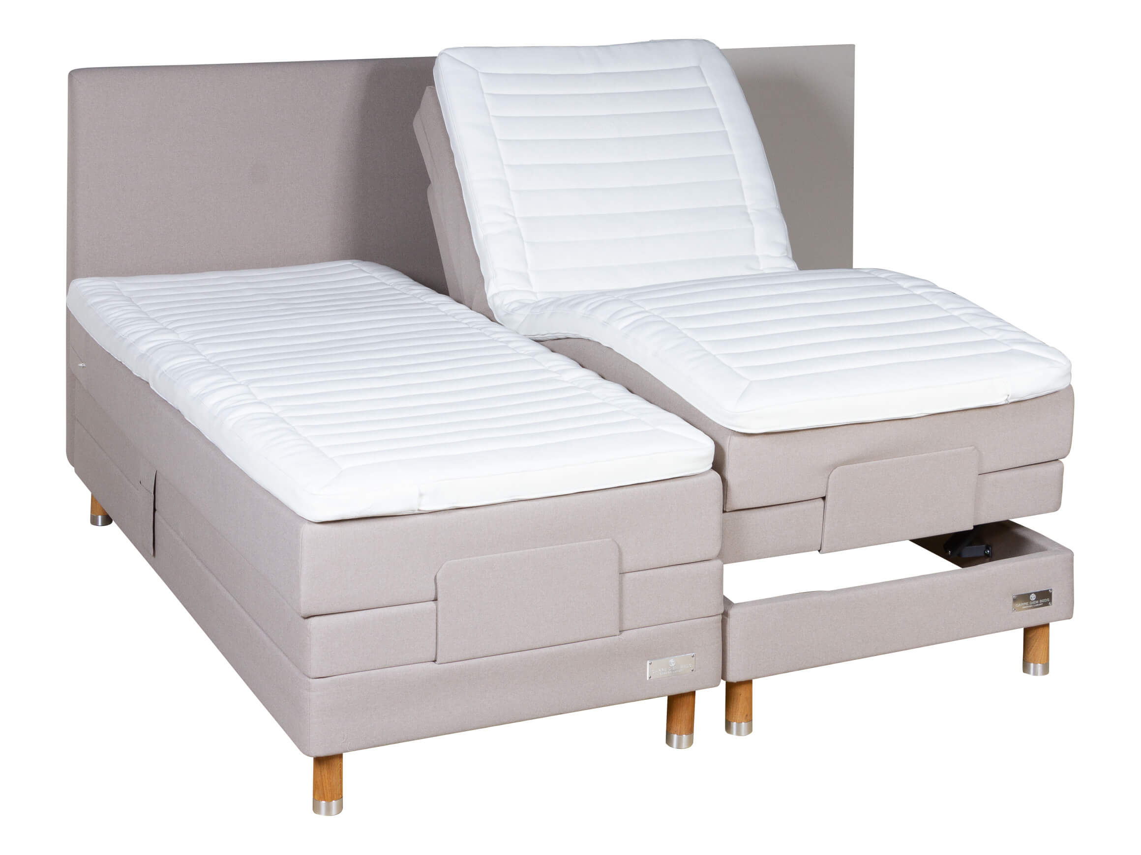 Boxspringbett Saltö Bico / Farbe: / Bezugsmaterial: