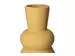 Vase Matte Haptik Ocker H: 30 cm Kersten / Farbe: Ocker